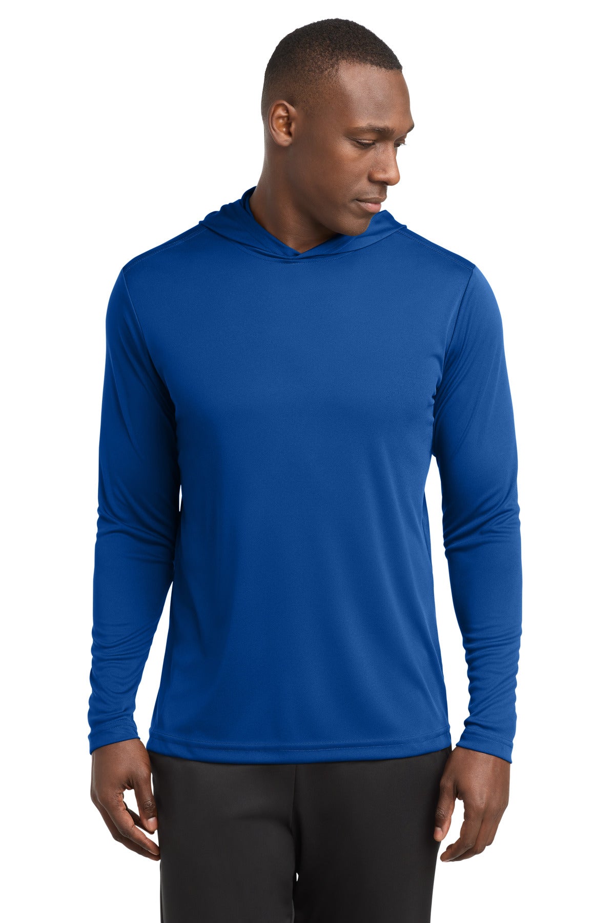 Custom logo Sport-Tek ® PosiCharge ® Competitor ™ Hooded Pullover. ST358 in True Royal