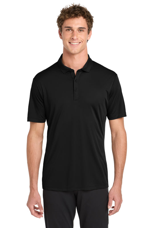 Custom logo Sport-Tek ®  Posi-UV®  Pro Polo. ST520 in Black