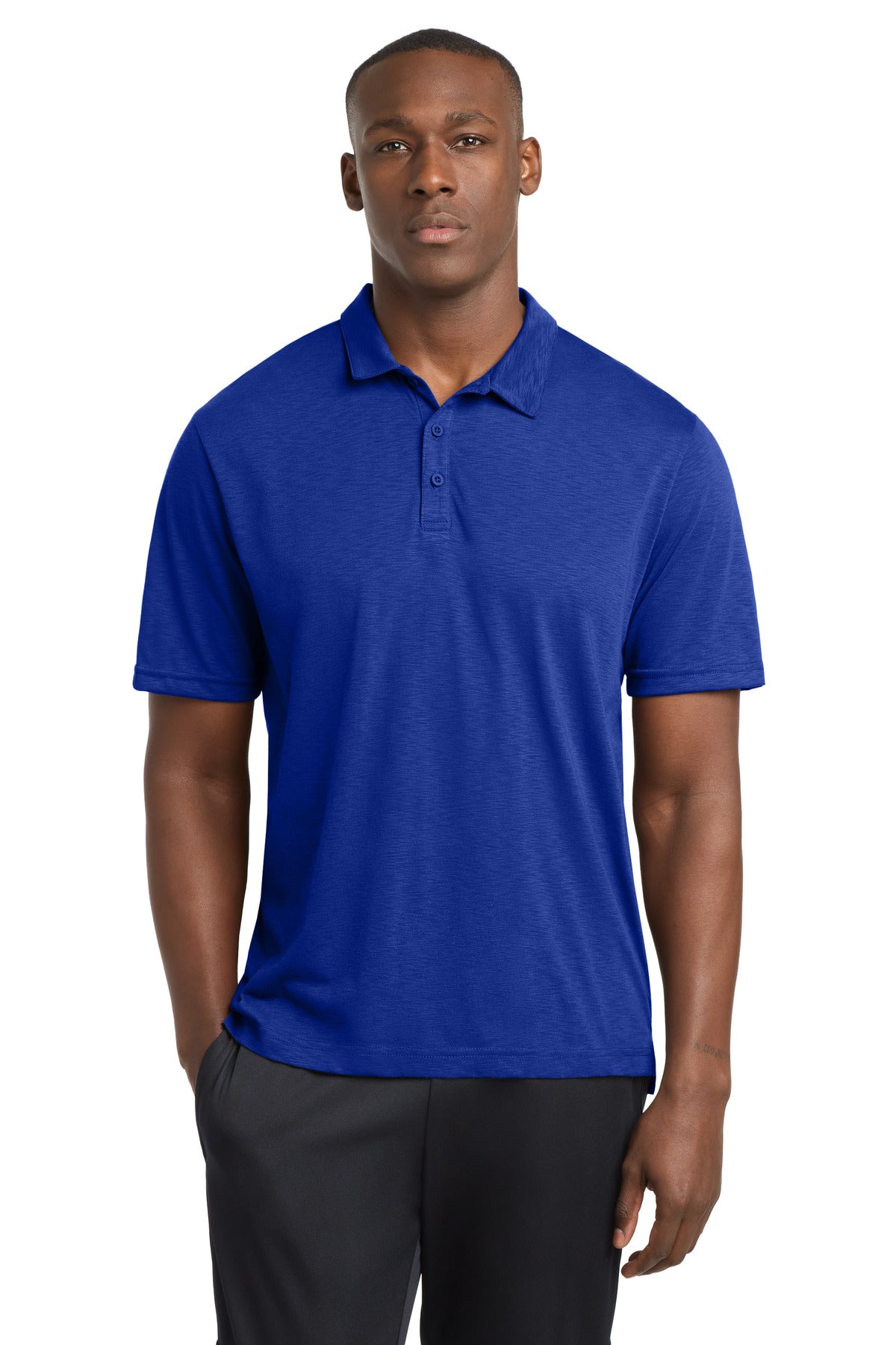 Custom logo Sport-Tek ® PosiCharge ® Strive Polo ST530 in True Royal