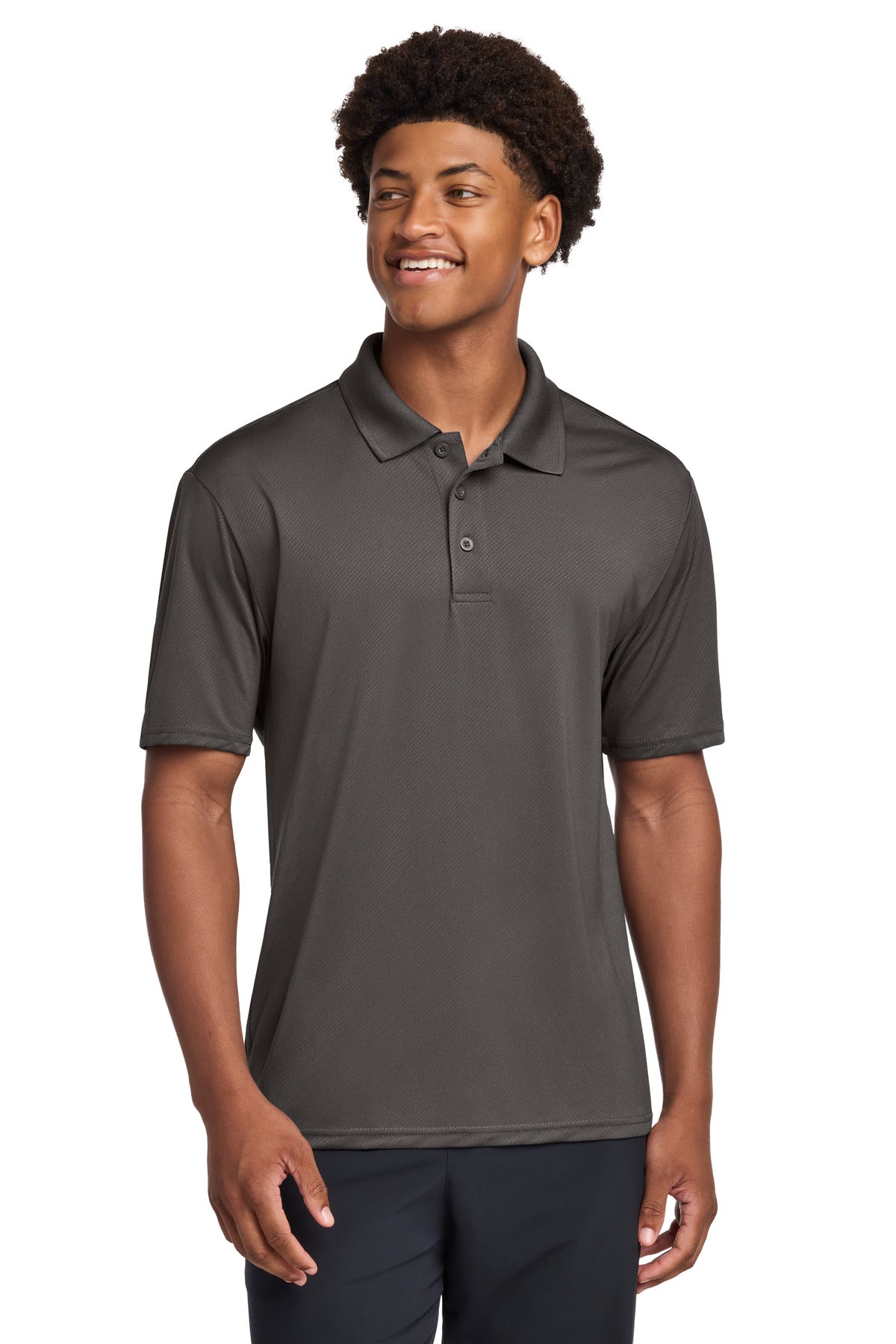 Custom logo Sport-Tek® Sideline Polo ST535 in Graphite