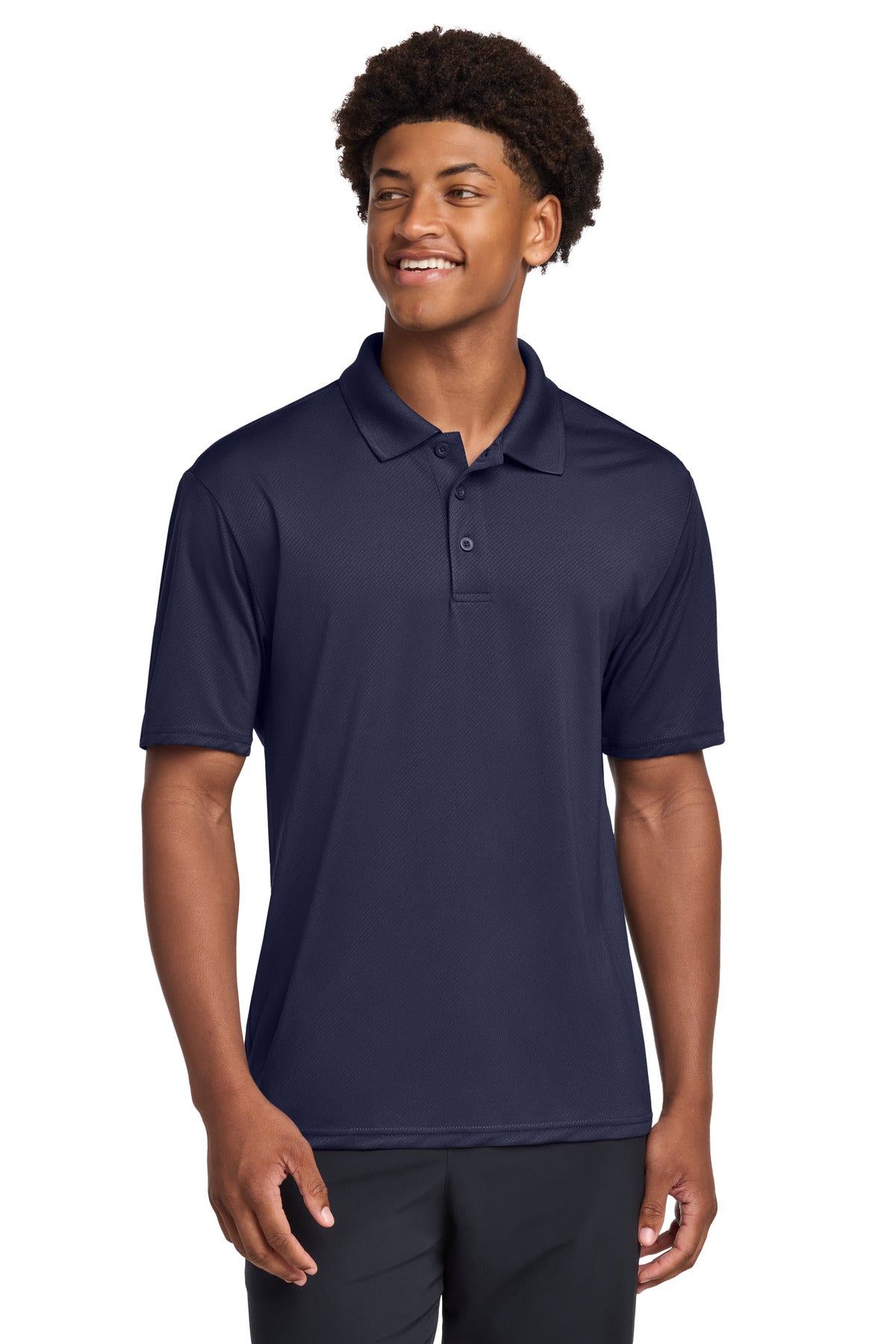 Custom logo Sport-Tek® Sideline Polo ST535 in True Navy