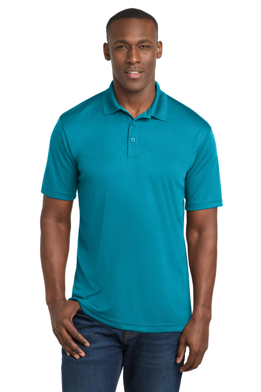 Custom logo Sport-Tek ® PosiCharge ® Competitor ™ Polo. ST550 in Atomic Blue