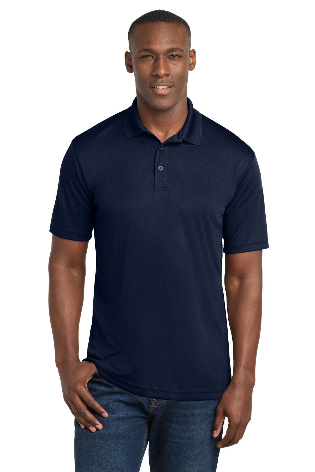 Custom logo Sport-Tek ® PosiCharge ® Competitor ™ Polo. ST550 in True Navy