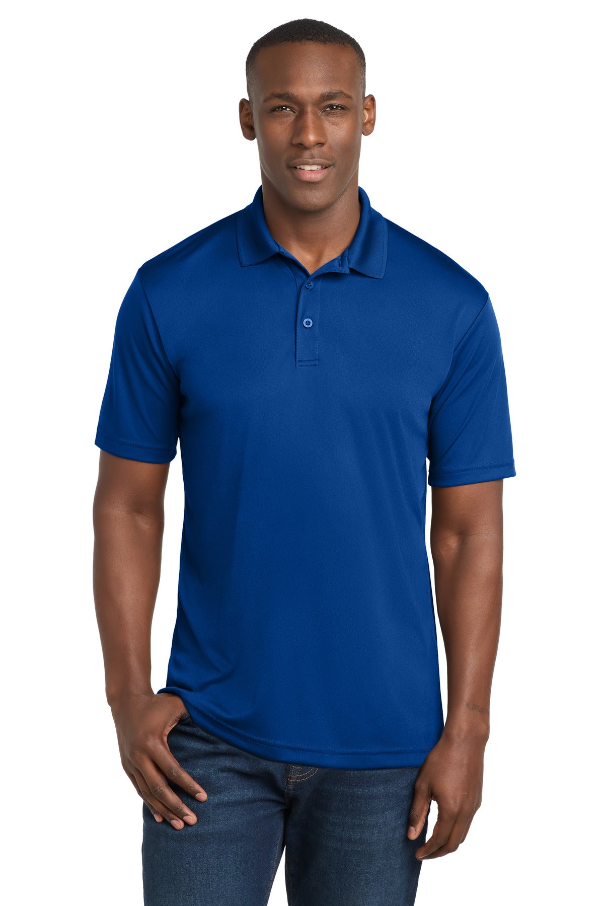 Custom logo Sport-Tek ® PosiCharge ® Competitor ™ Polo. ST550 in True Royal