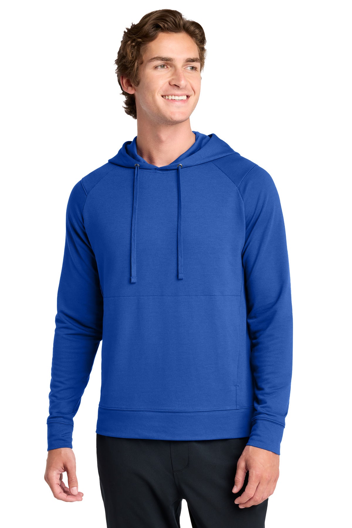 Custom logo Sport-Tek® Sport-Wick® Flex Fleece Pullover Hoodie ST562 in True Royal