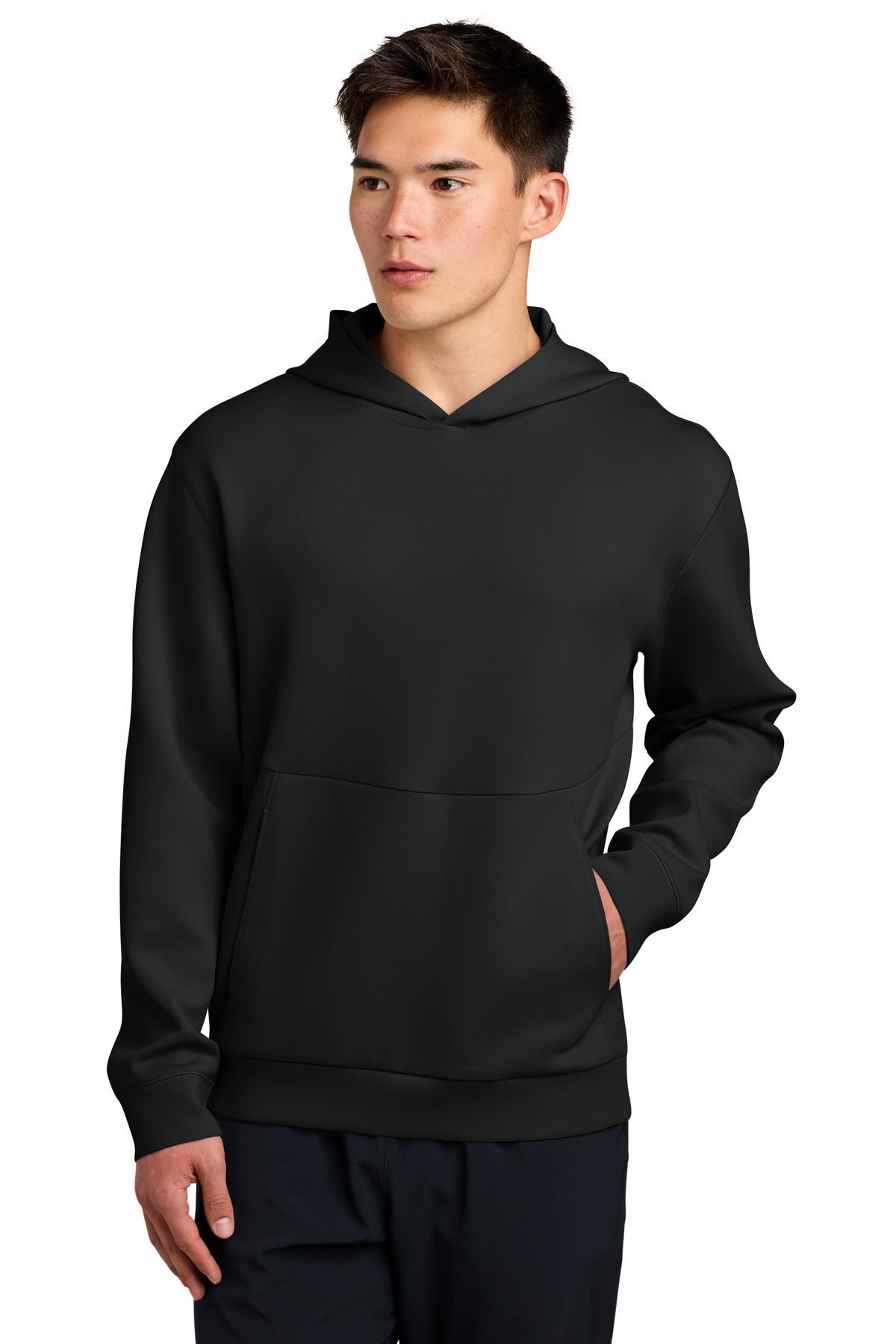 Custom logo Sport-Tek® Pro Perform Pullover Hoodie ST580 in Black
