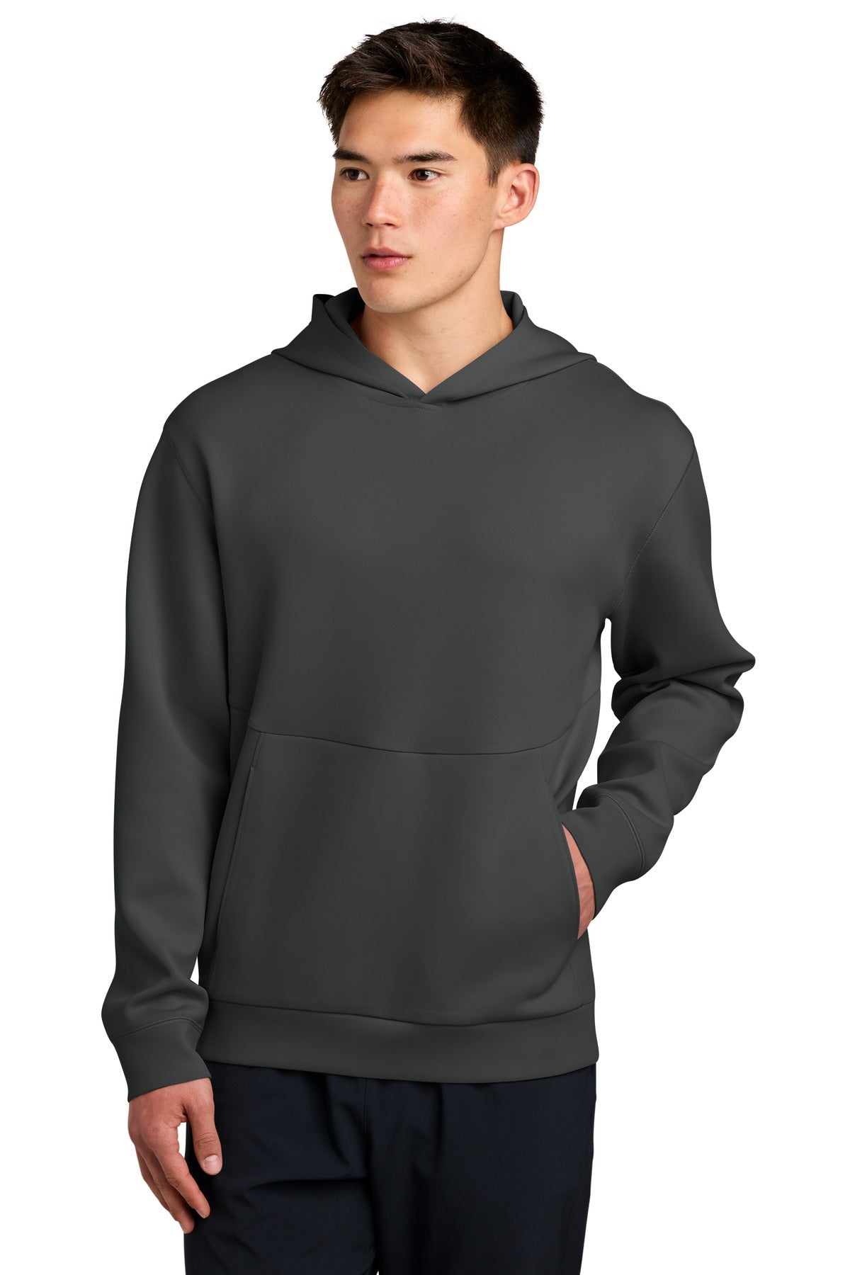 Custom logo Sport-Tek® Pro Perform Pullover Hoodie ST580 in Iron Grey