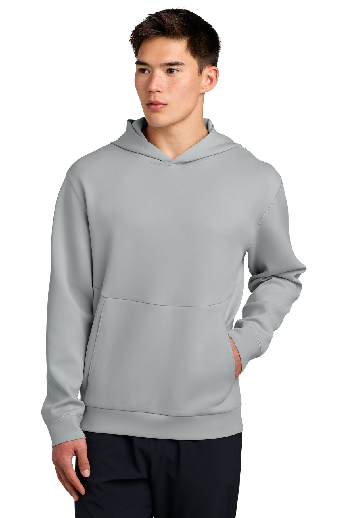 Custom logo Sport-Tek® Pro Perform Pullover Hoodie ST580 in Silver