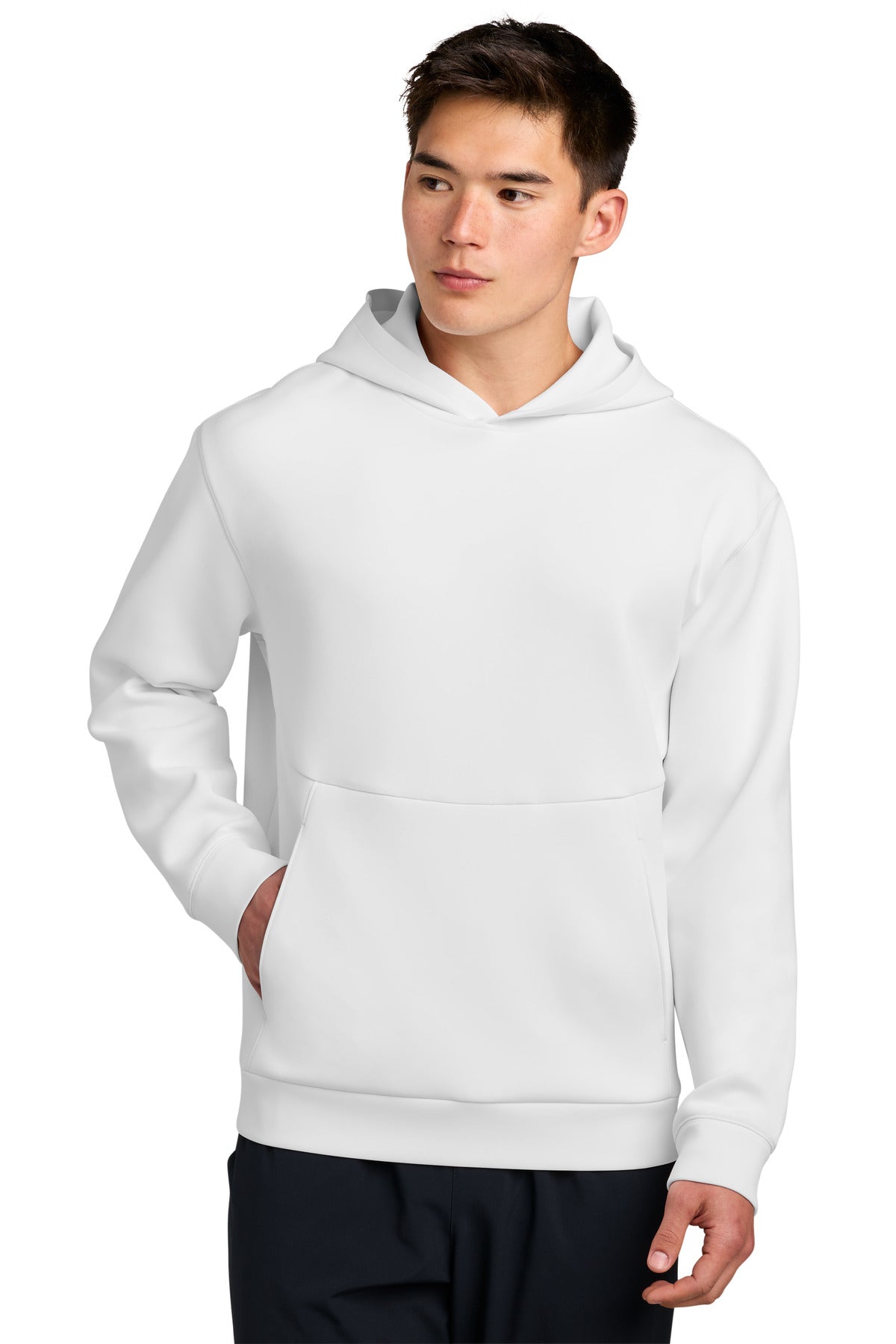Custom logo Sport-Tek® Pro Perform Pullover Hoodie ST580 in White