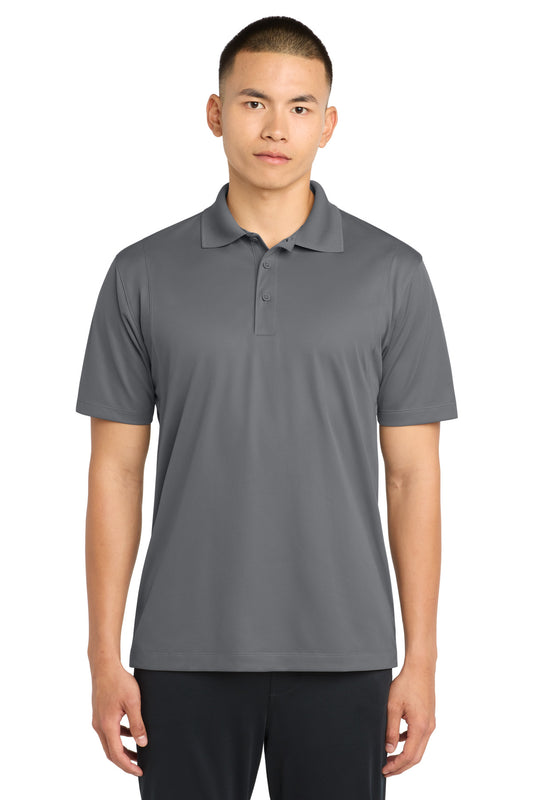 Custom logo Sport-Tek® Micropique Sport-Wick® Polo. ST650 in Grey Concrete