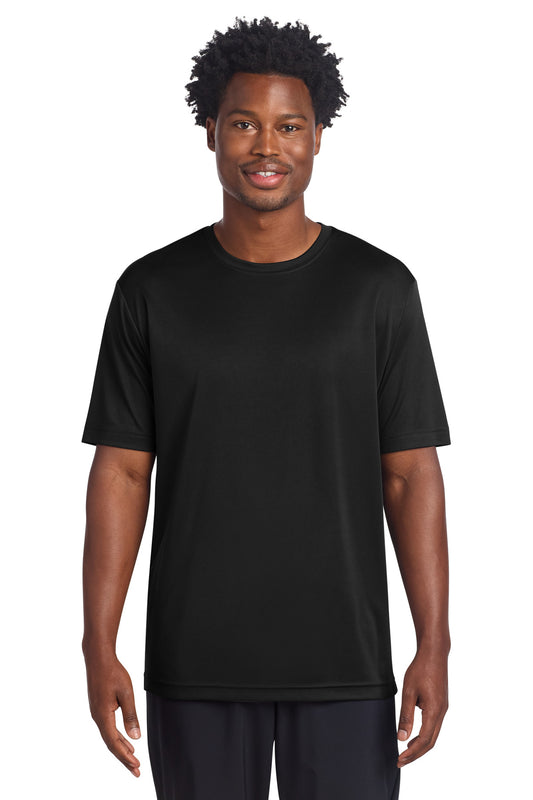 Custom logo Sport-Tek® PosiCharge® Re-Compete Tee ST720 in Black