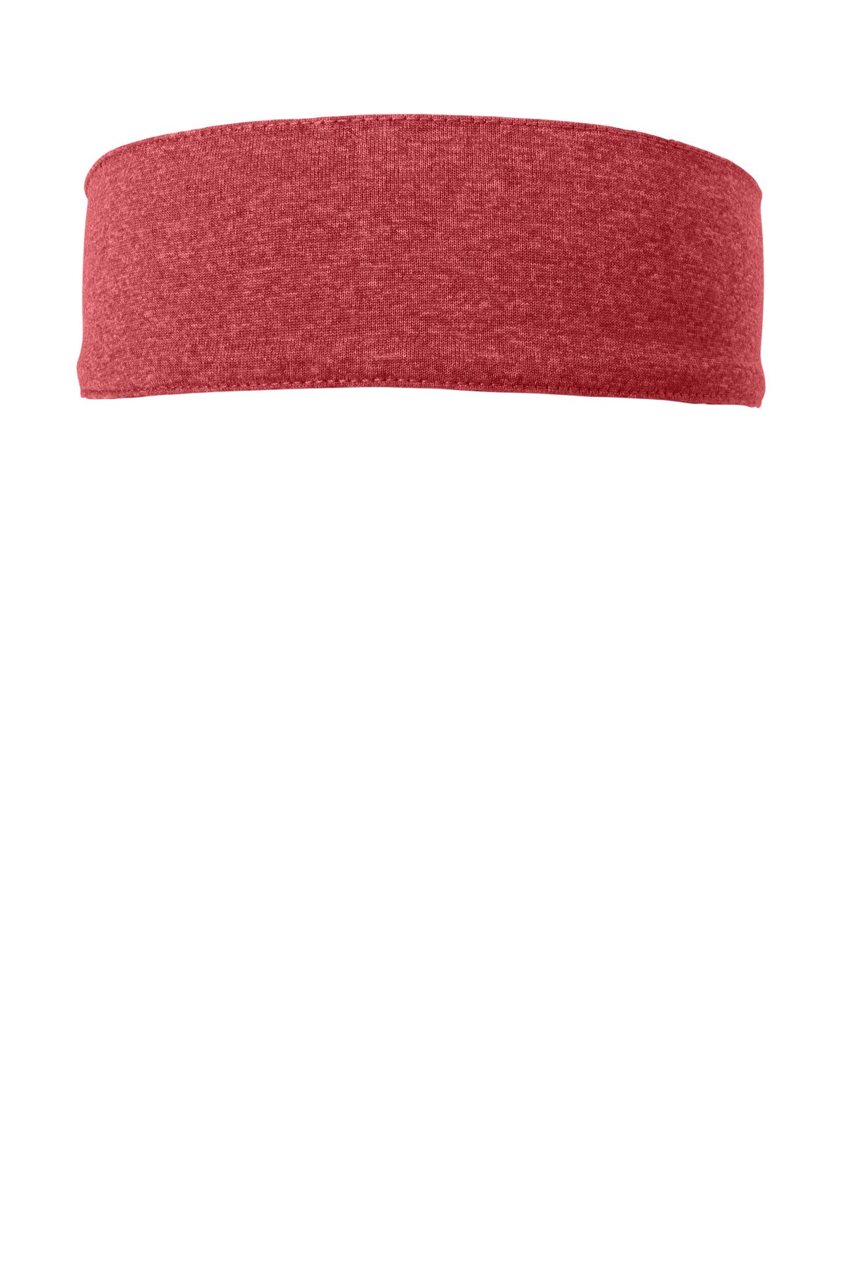 Custom logo Sport-Tek ® Contender ™ Headband. STA46 in Scarlet Heather