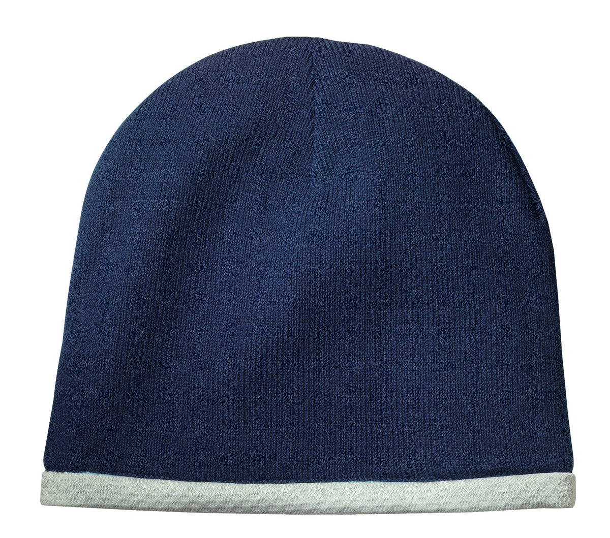 Custom logo Sport-Tek® Performance Knit Cap. STC15 in True Navy