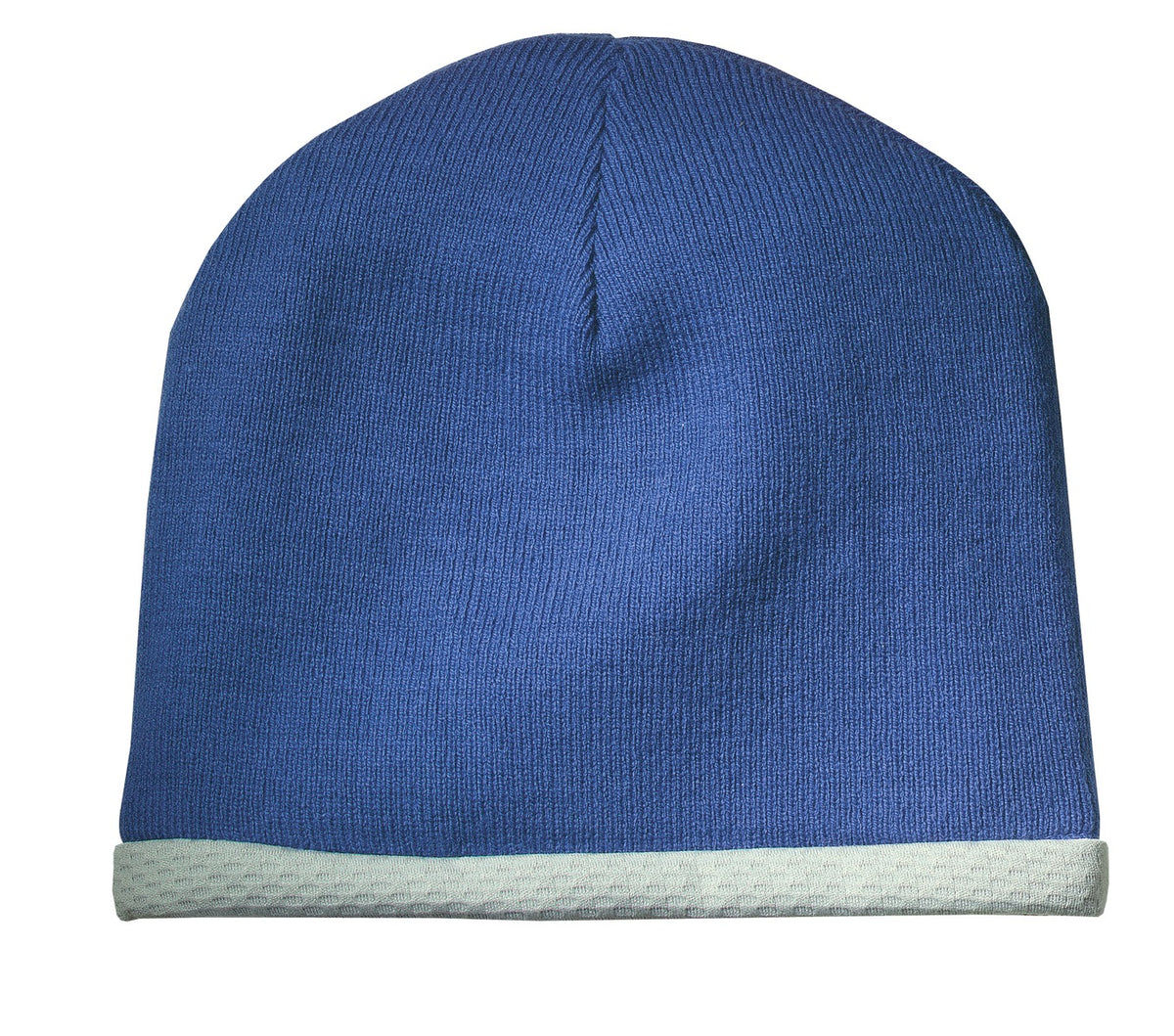 Custom logo Sport-Tek® Performance Knit Cap. STC15 in True Royal