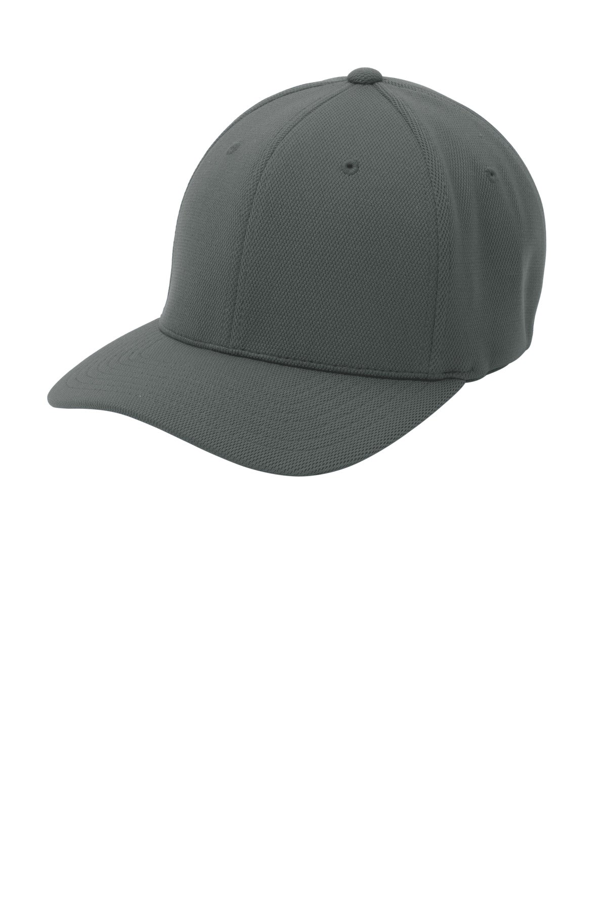 Custom logo Sport-Tek® Flexfit® Cool & Dry Poly Block Mesh Cap. STC22 in Magnet
