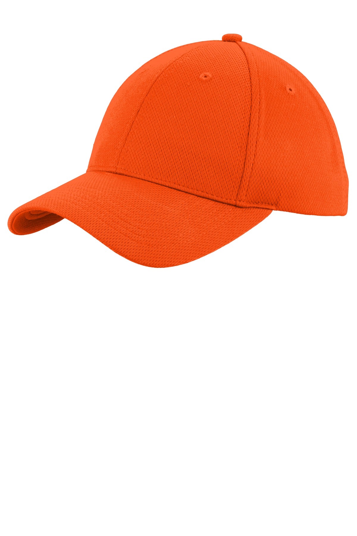 Custom logo Sport-Tek® PosiCharge® RacerMesh® Cap. STC26 in Neon Orange