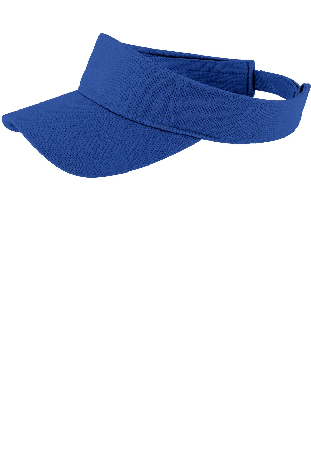 Custom logo Sport-Tek® PosiCharge® RacerMesh® Visor.  STC27 in True Royal