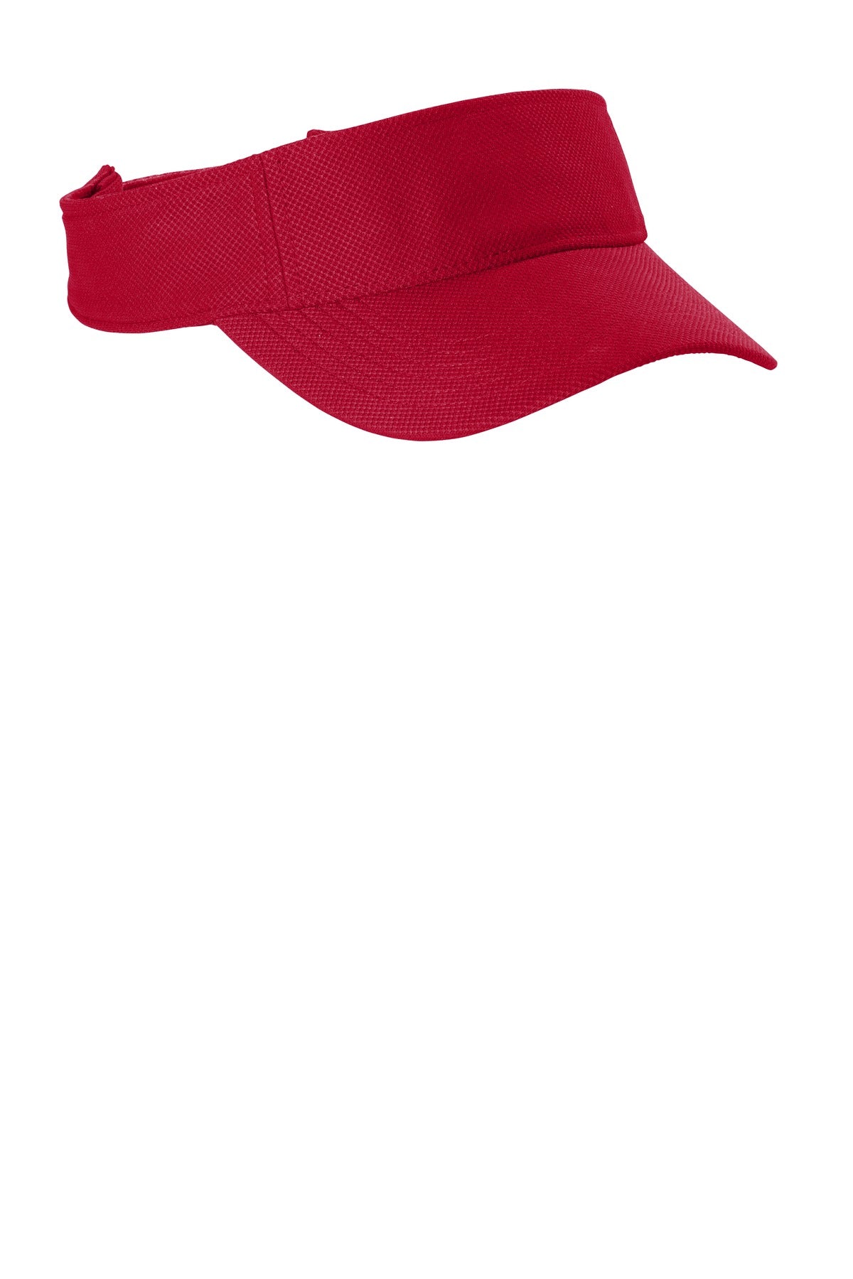 Custom logo Sport-Tek ® Action Visor. STC51 in True Red