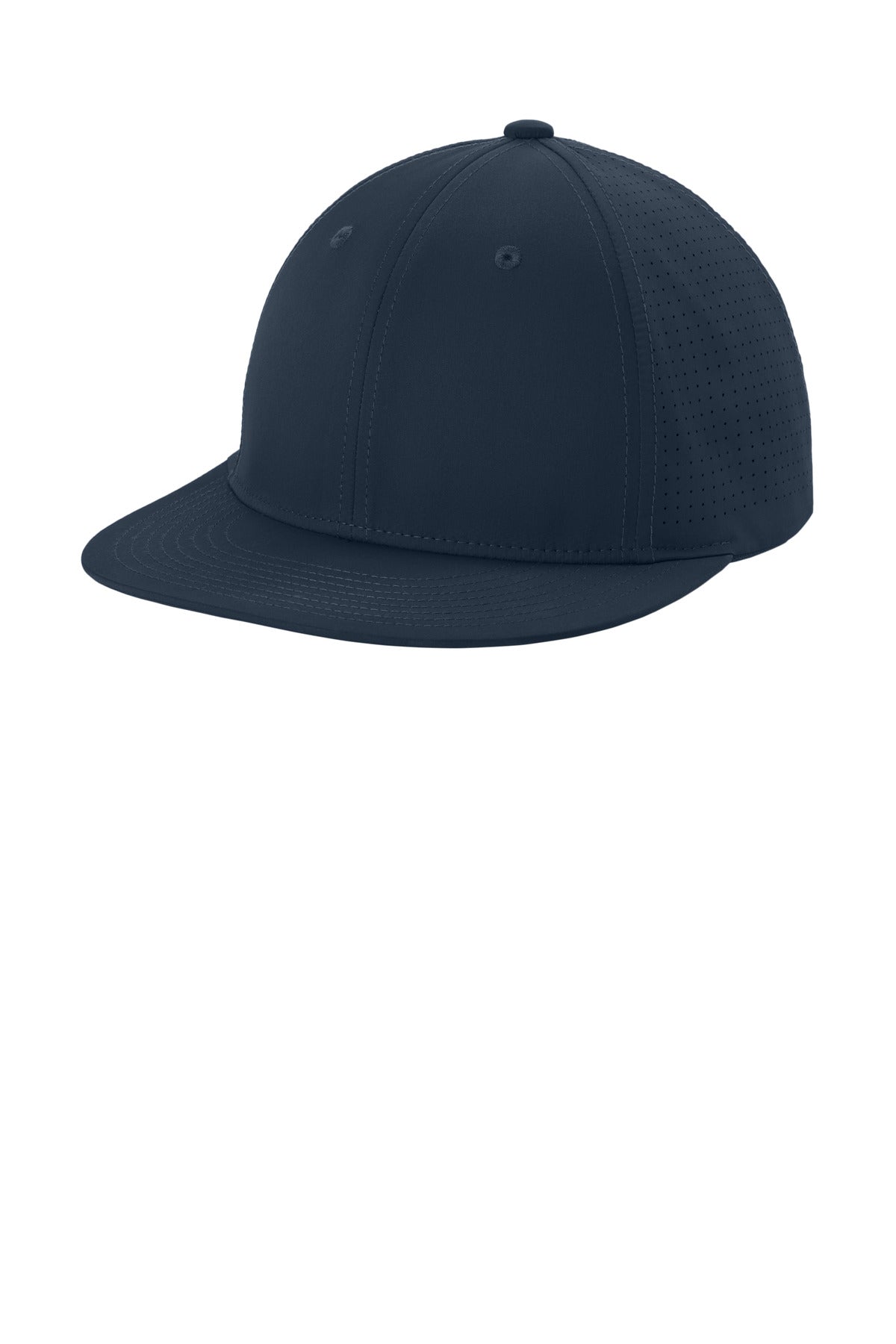 Custom logo Sport-Tek® Pro-Cut Stretch-Tek Cap STC64 in True Navy