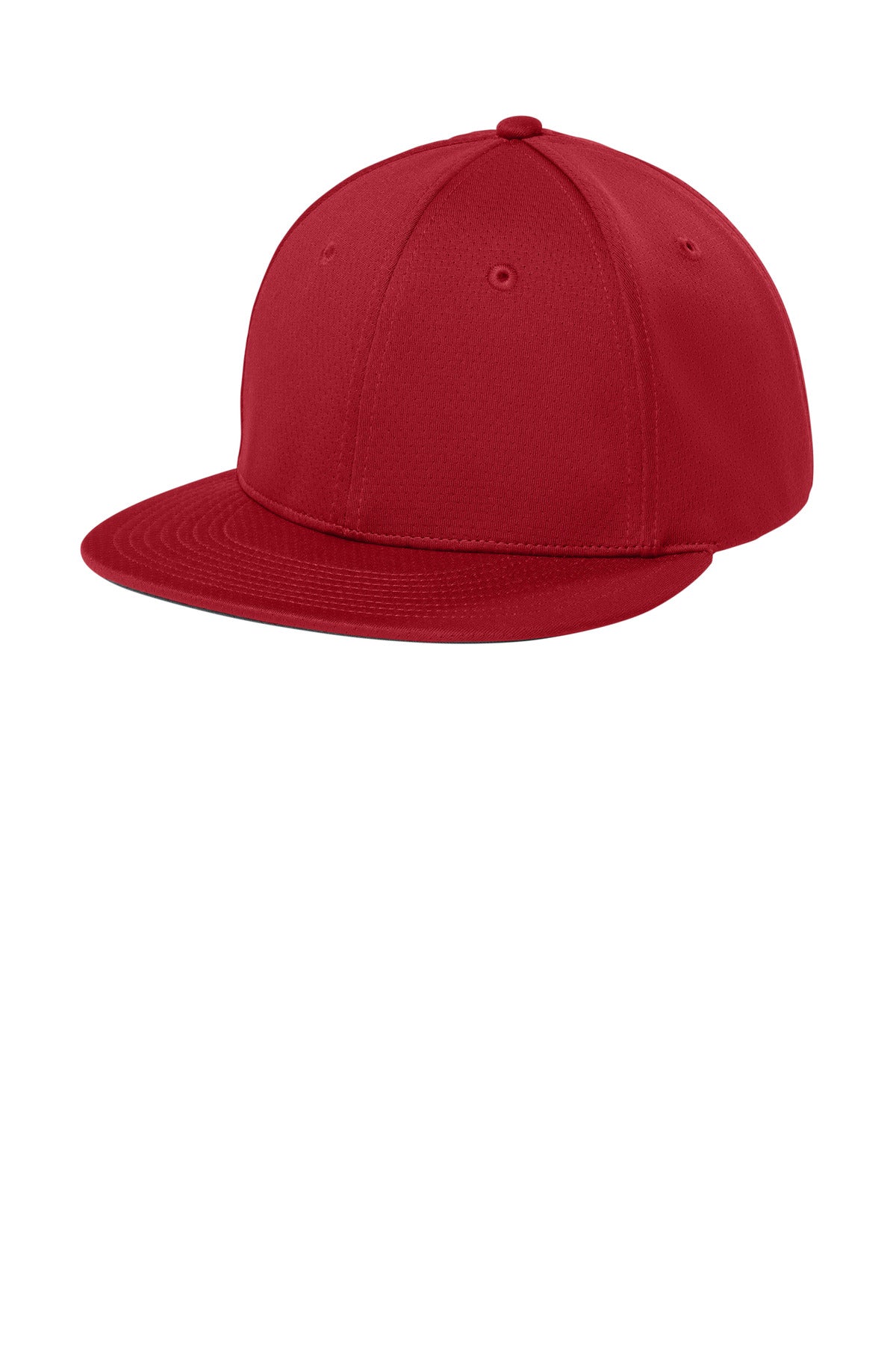Custom logo Sport-Tek® Impact Mesh Stretch-Tek Cap STC70 in Deep Red