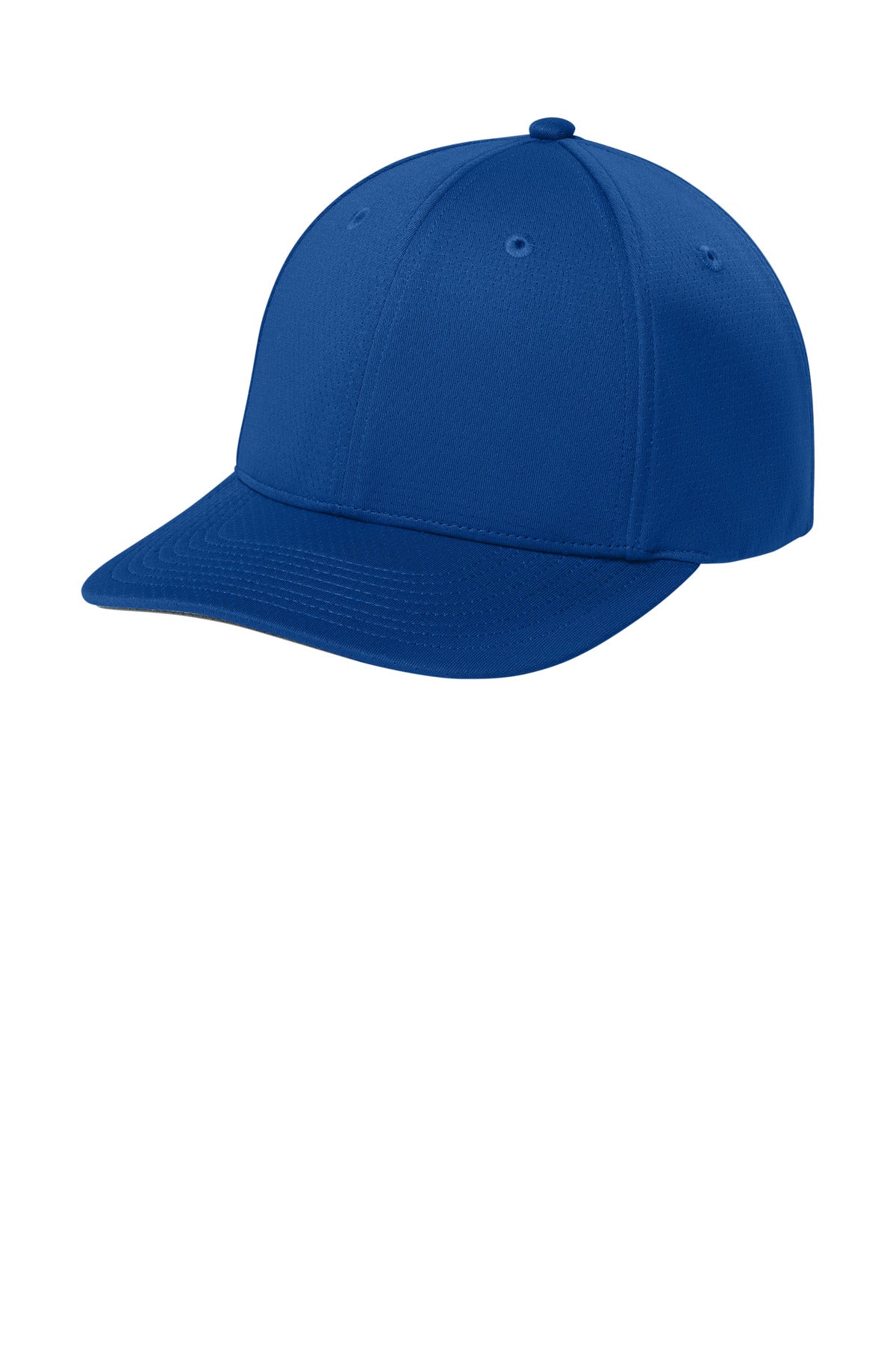 Custom logo Sport-Tek® Impact Mesh Stretch-Tek Adjustable Cap STC71 in True Royal