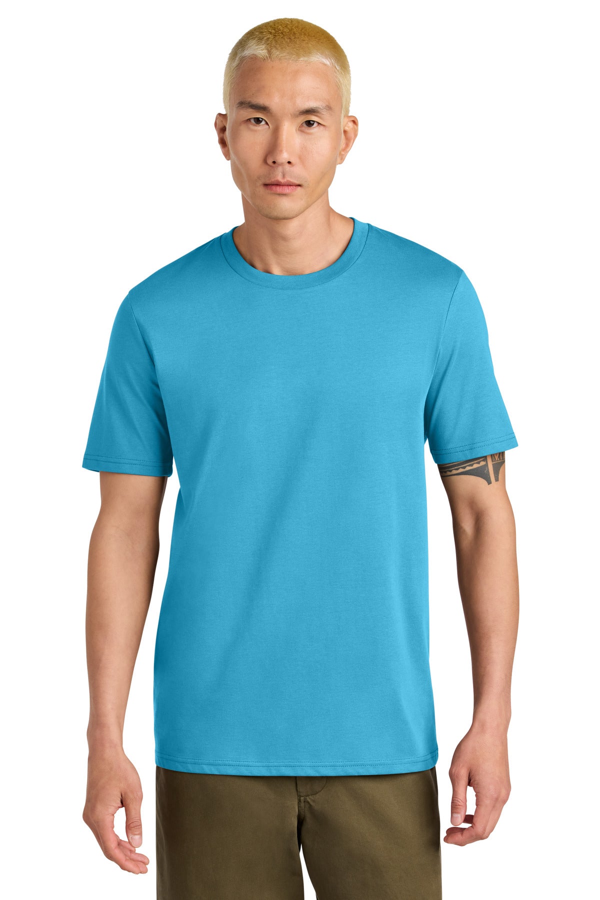 Custom logo Stanley/Stella® Unisex Creator 2.0 Tee SXU001 in Aqua Blue