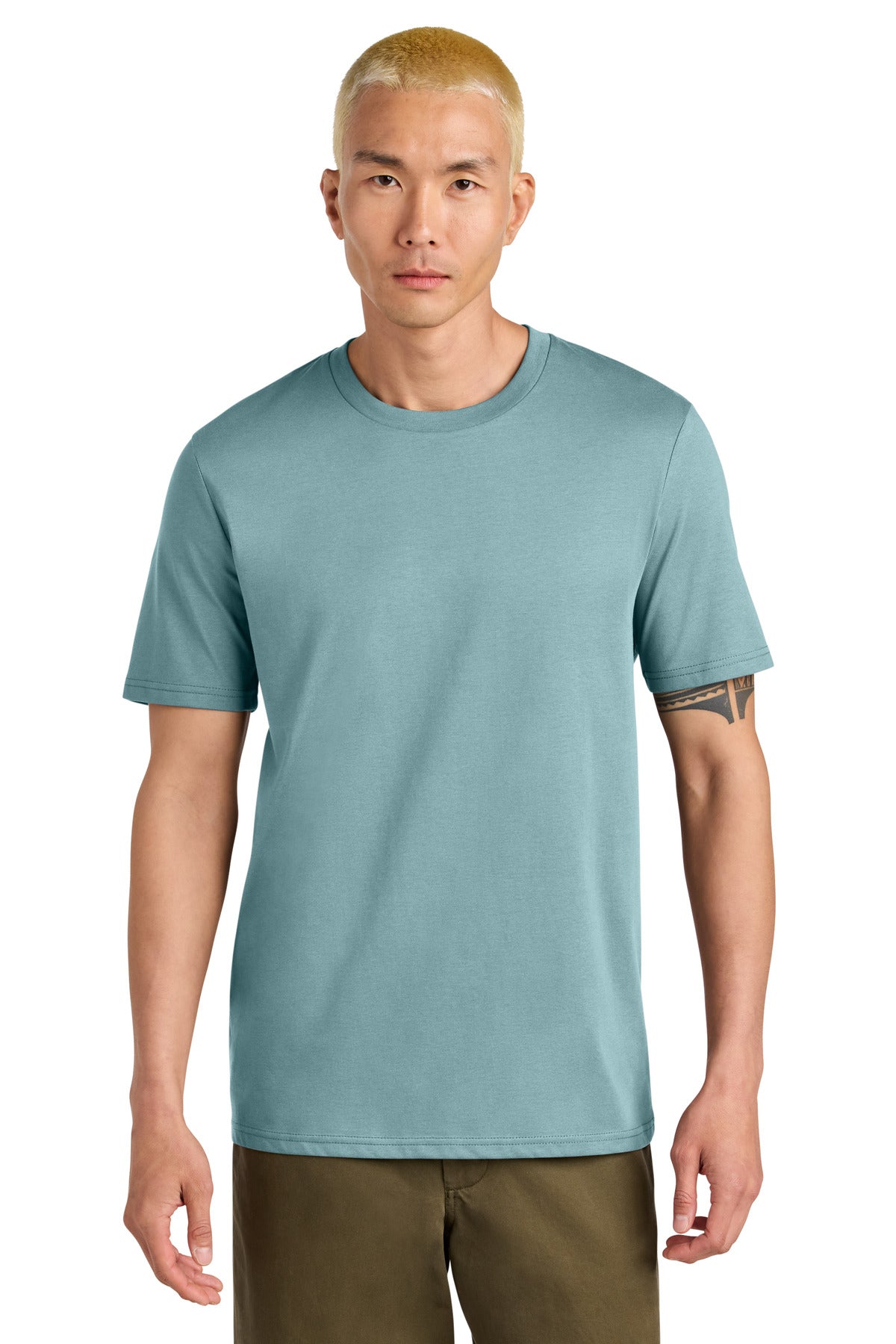 Custom logo Stanley/Stella® Unisex Creator 2.0 Tee SXU001 in Pebble Blue