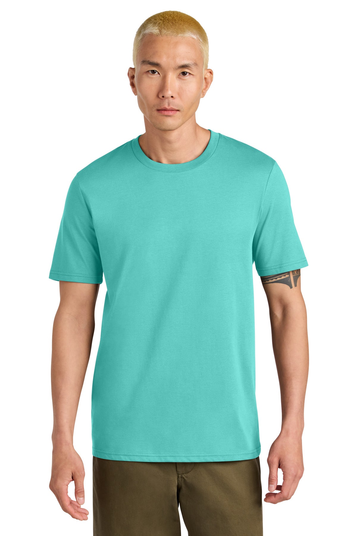 Custom logo Stanley/Stella® Unisex Creator 2.0 Tee SXU001 in Pool Blue