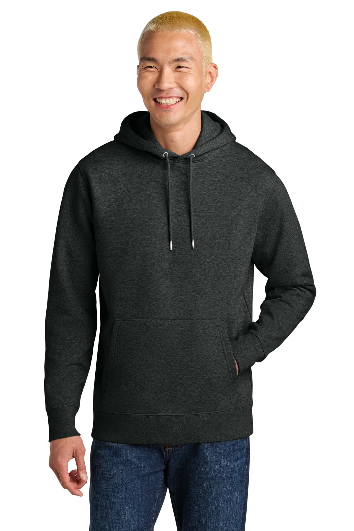 Custom logo Stanley/Stella Unisex Cruiser 2.0 Hooded Sweatshirt SXU003 in Dark Heather Grey