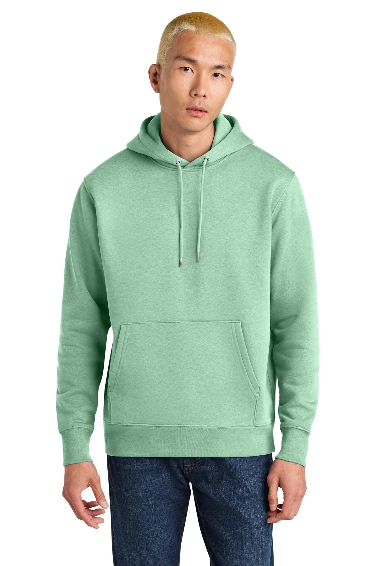 Custom logo Stanley/Stella Unisex Cruiser 2.0 Hooded Sweatshirt SXU003 in Misty Jade