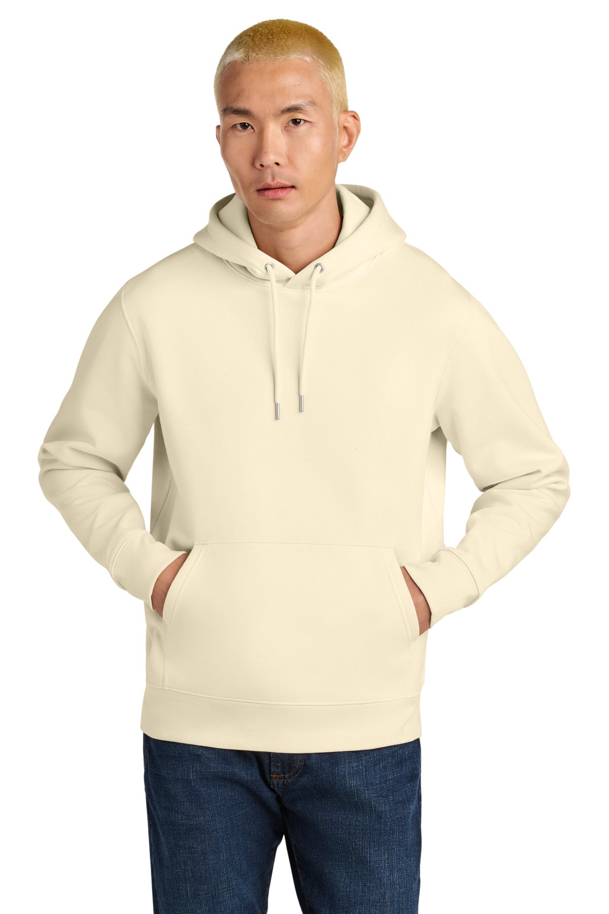 Custom logo Stanley/Stella Unisex Cruiser 2.0 Hooded Sweatshirt SXU003 in Natural Raw