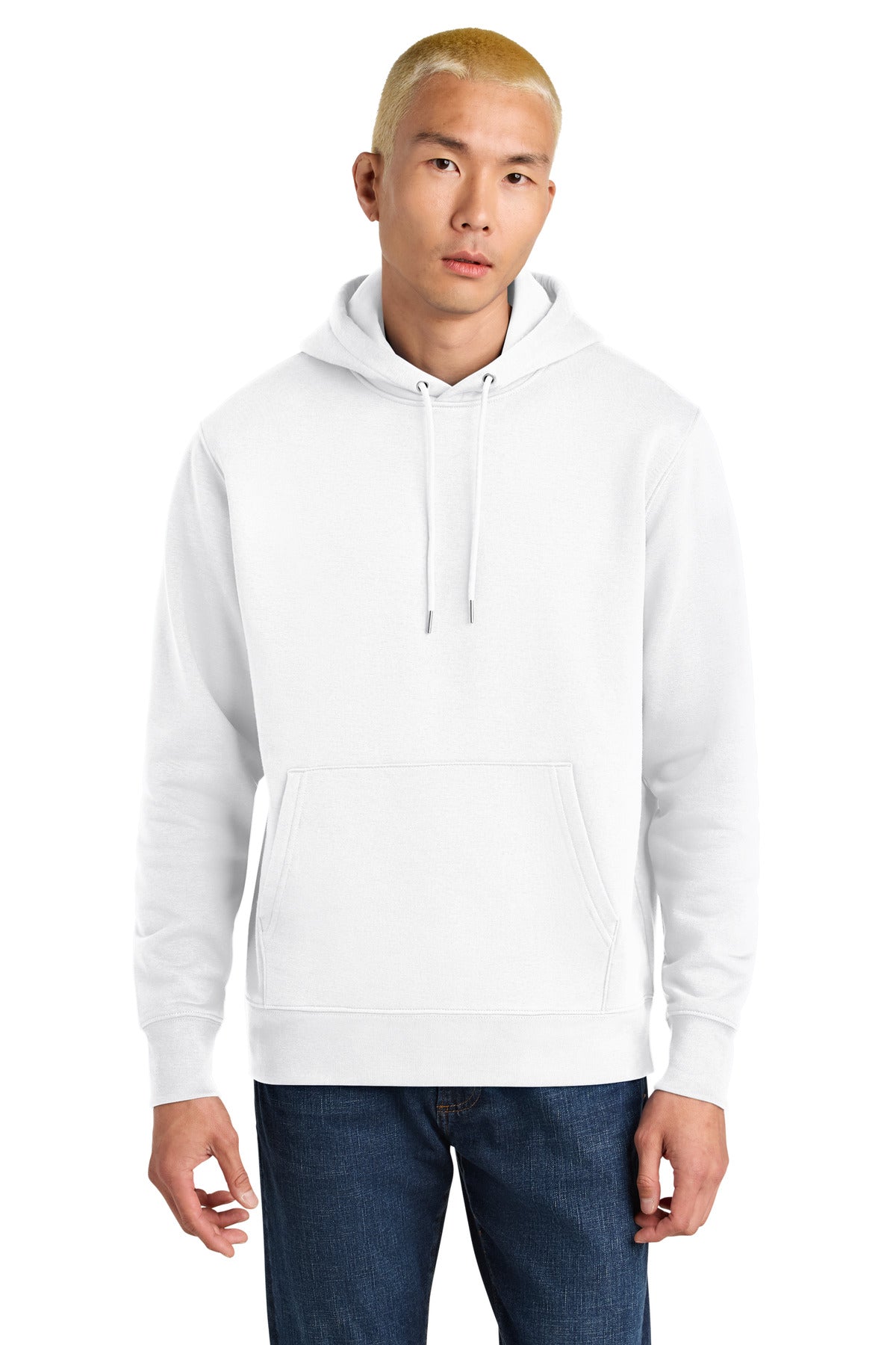 Custom logo Stanley/Stella Unisex Cruiser 2.0 Hooded Sweatshirt SXU003 in White