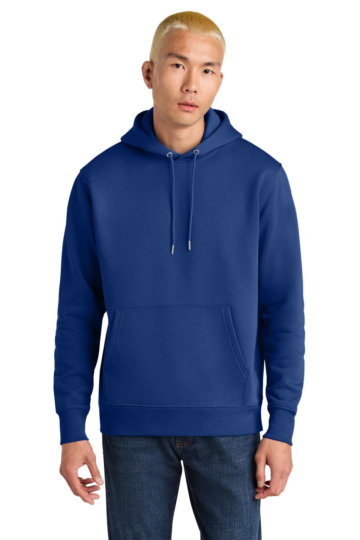Custom logo Stanley/Stella Unisex Cruiser 2.0 Hooded Sweatshirt SXU003 in Worker Blue