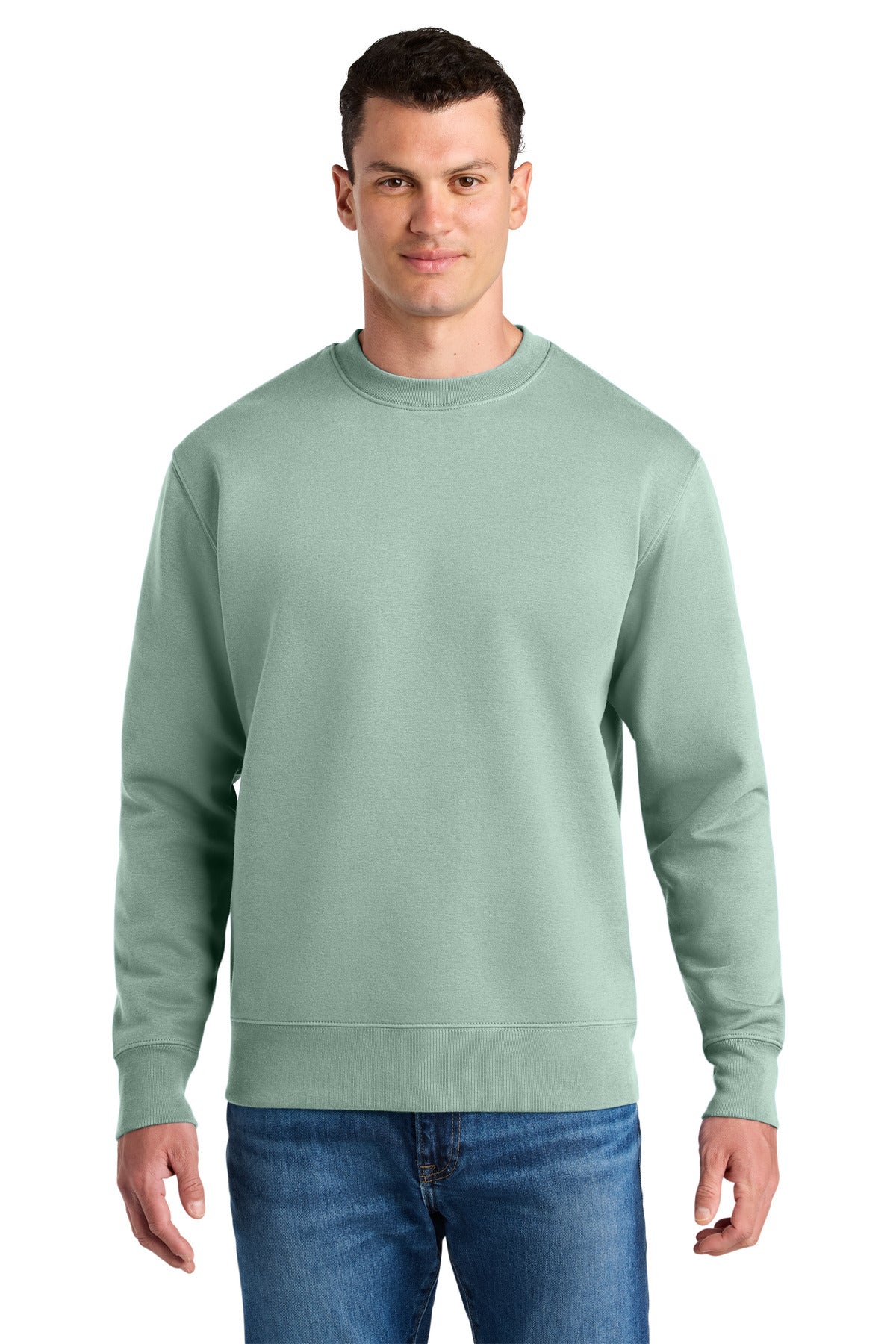 Custom logo Stanley/Stella® Unisex Changer 2.0 Crewneck Sweatshirt SXU004 in Aloe