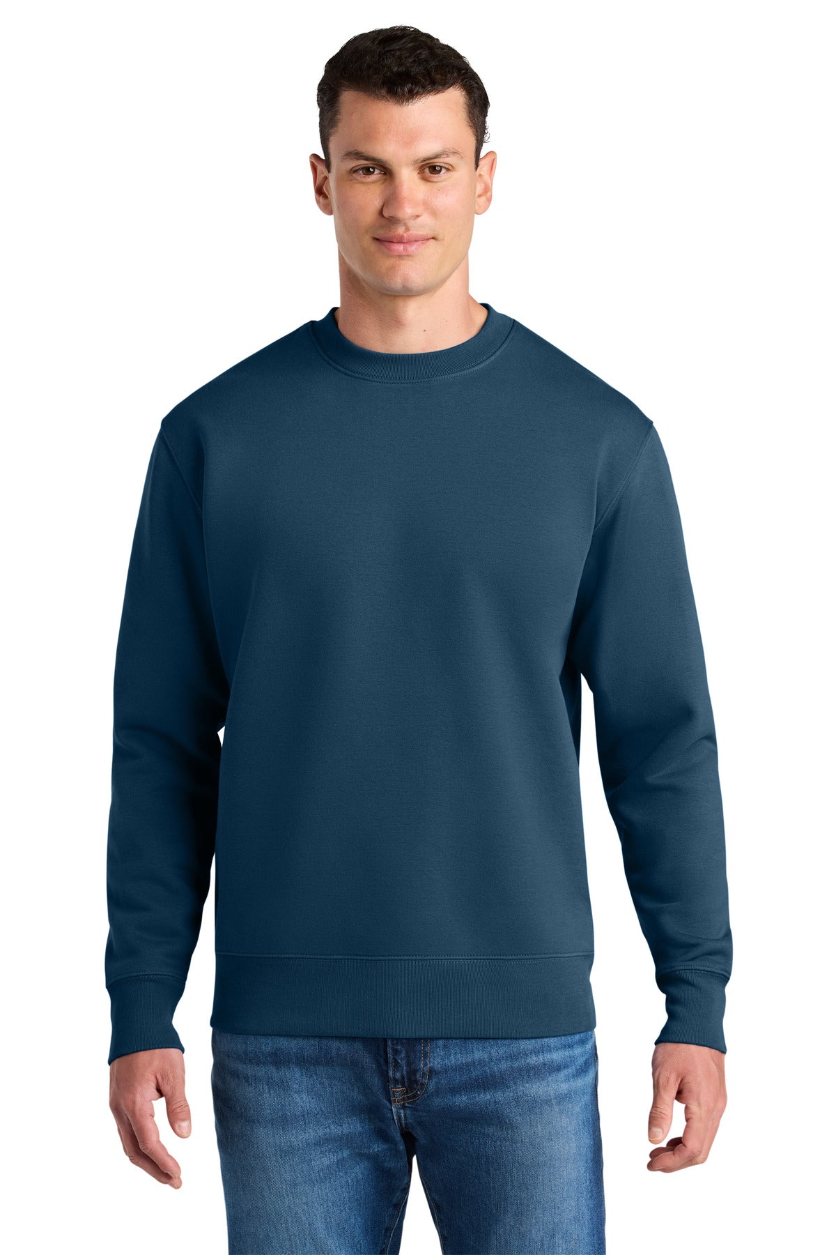 Custom logo Stanley/Stella® Unisex Changer 2.0 Crewneck Sweatshirt SXU004 in Deep Teal