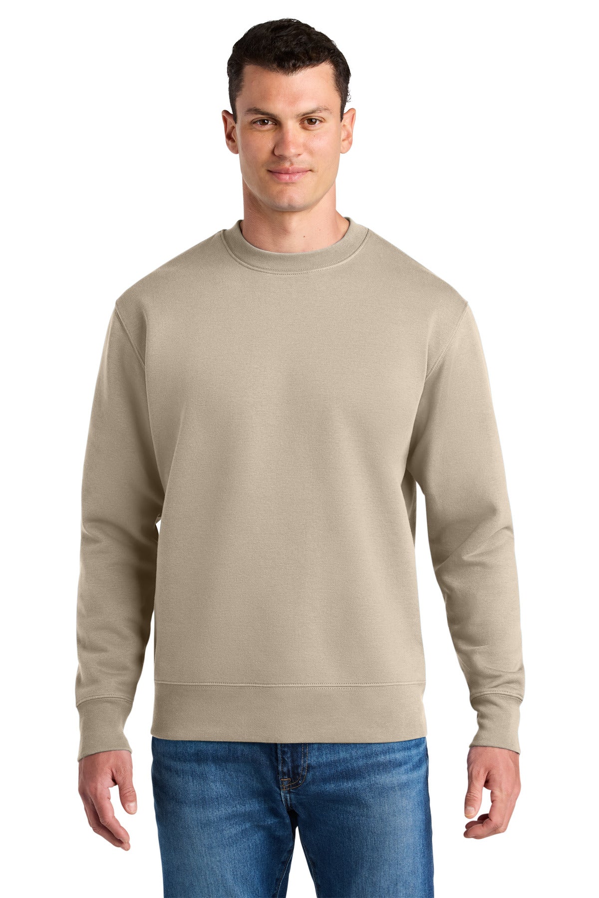 Custom logo Stanley/Stella® Unisex Changer 2.0 Crewneck Sweatshirt SXU004 in Desert Dust