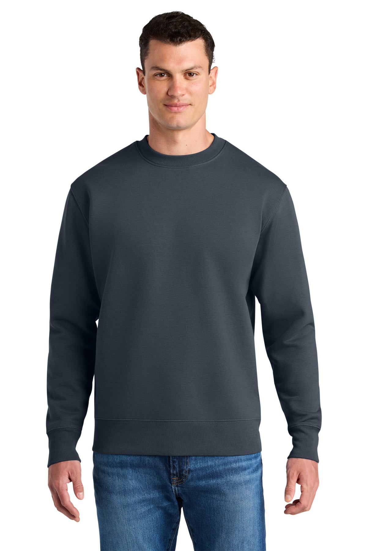 Custom logo Stanley/Stella® Unisex Changer 2.0 Crewneck Sweatshirt SXU004 in India Ink Grey
