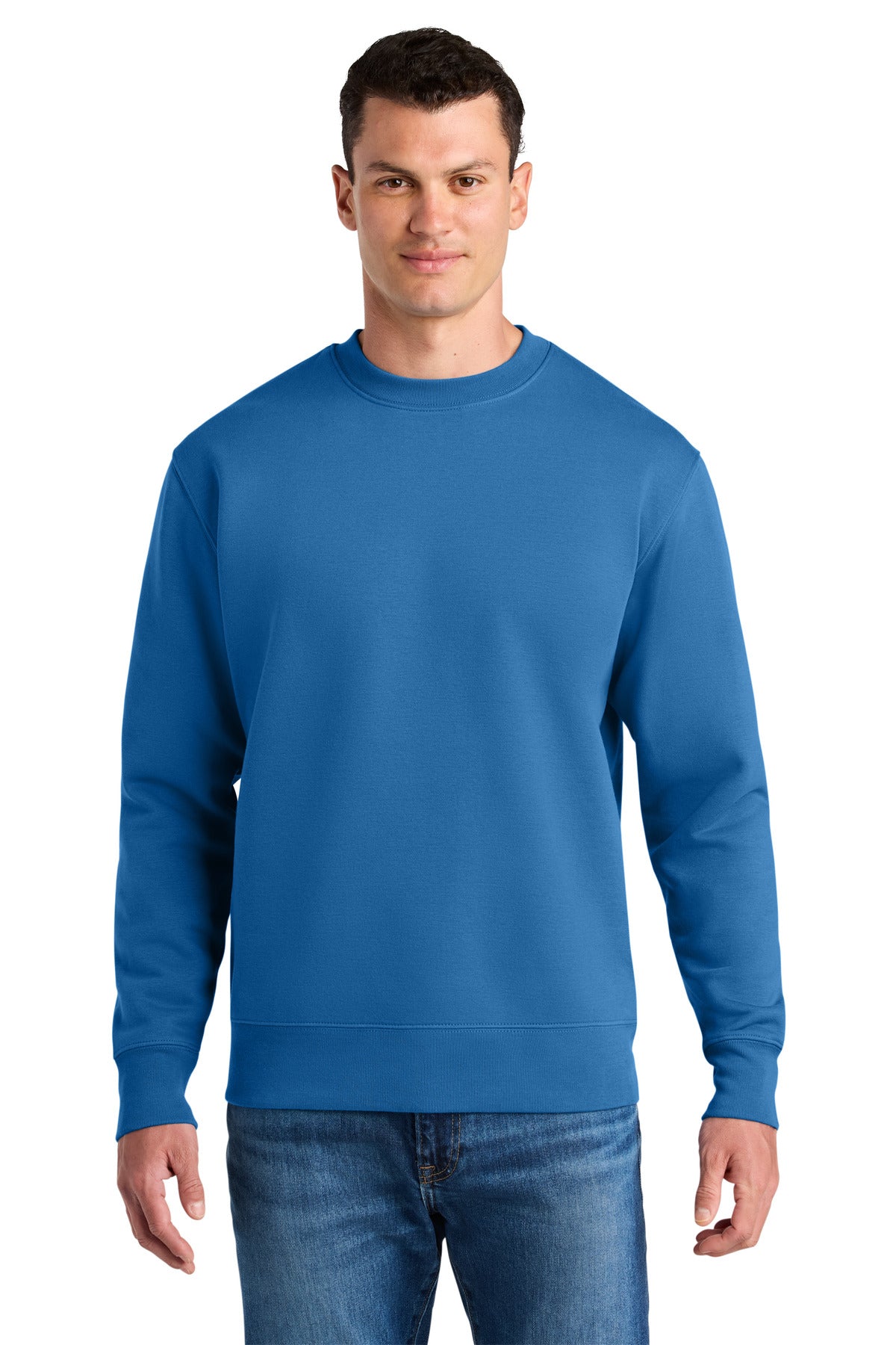 Custom logo Stanley/Stella® Unisex Changer 2.0 Crewneck Sweatshirt SXU004 in Mindful Blue
