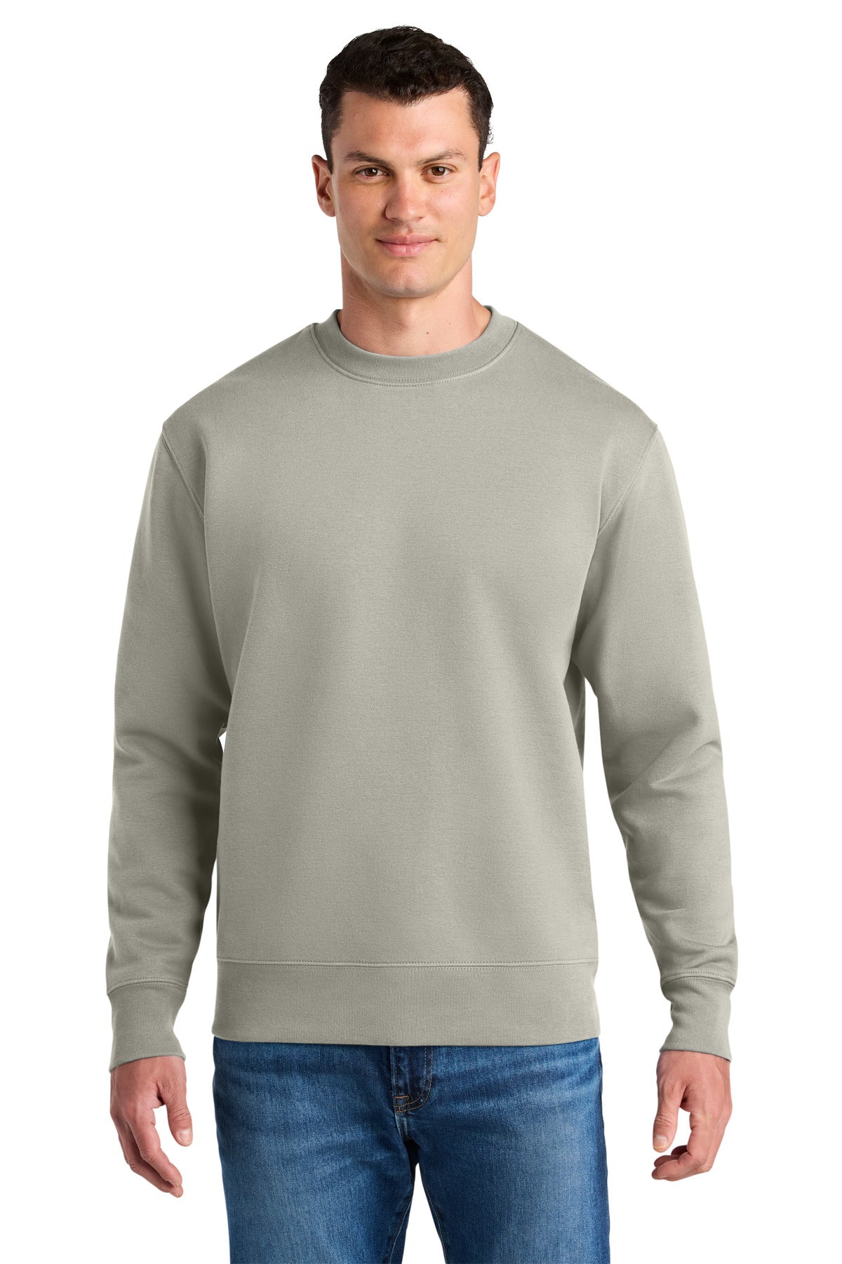 Custom logo Stanley/Stella® Unisex Changer 2.0 Crewneck Sweatshirt SXU004 in Stone