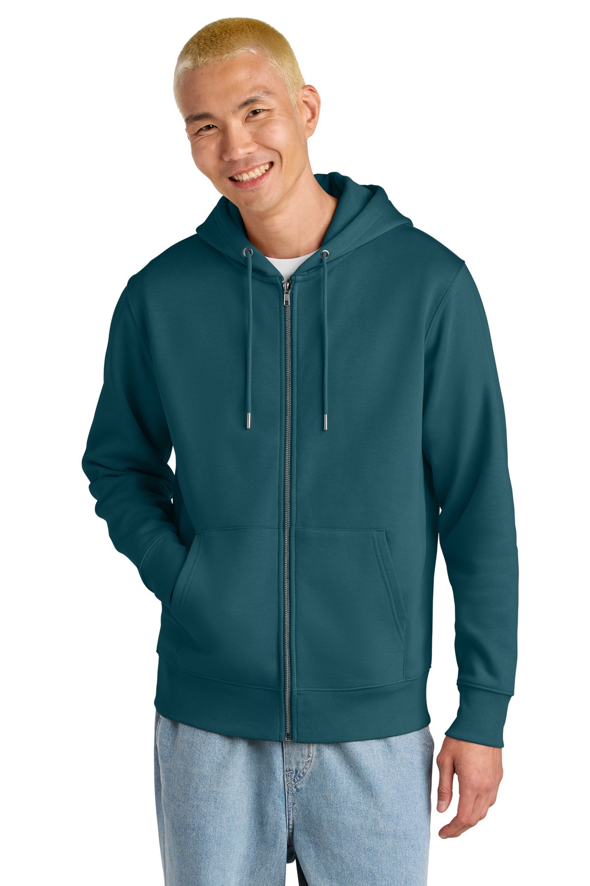 Custom logo Stanley/Stella® Unisex Cultivator 2.0 Full-Zip Hooded Sweatshirt SXU005 in Stargazer