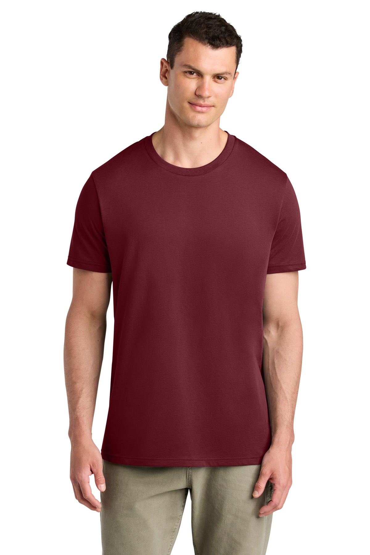 Custom logo Stanley/Stella® Unisex Crafter Tee SXU007 in Burgundy
