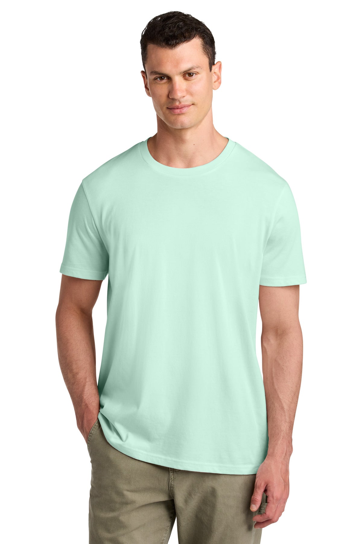Custom logo Stanley/Stella® Unisex Crafter Tee SXU007 in Caribbean Blue