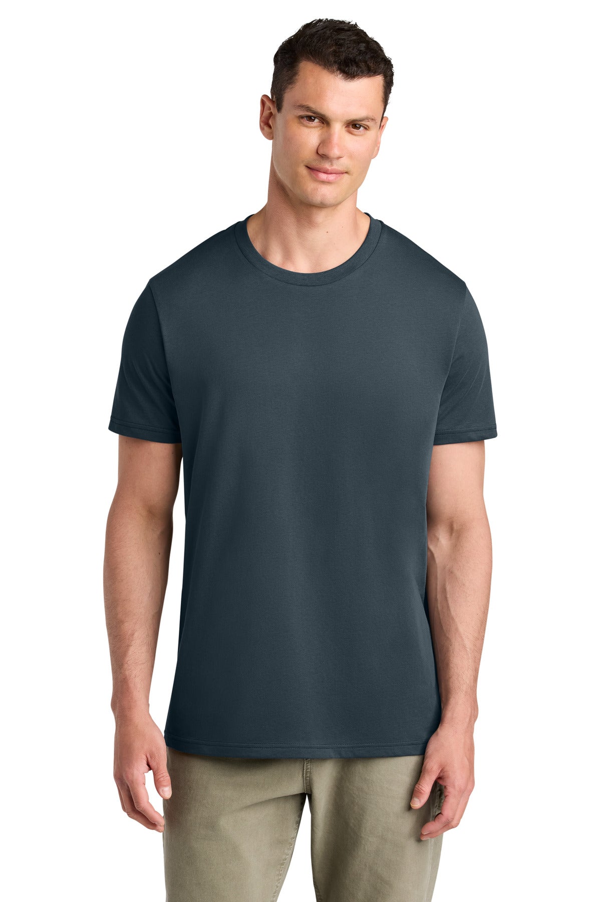 Custom logo Stanley/Stella® Unisex Crafter Tee SXU007 in India Ink Grey