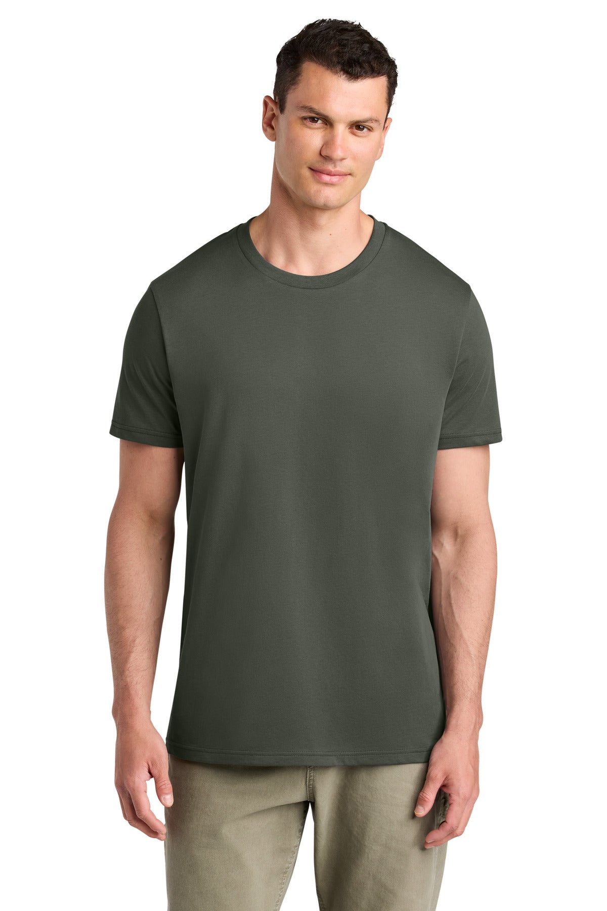 Custom logo Stanley/Stella® Unisex Crafter Tee SXU007 in Khaki Green