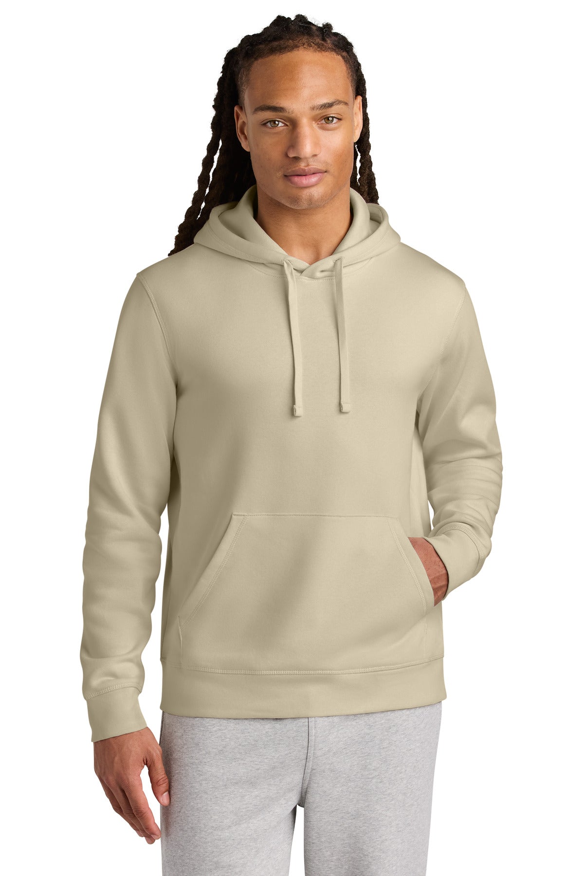 Custom logo Stanley/Stella® Unisex Drummer 2.0 Hooded Sweatshirt SXU009 in Desert Dust
