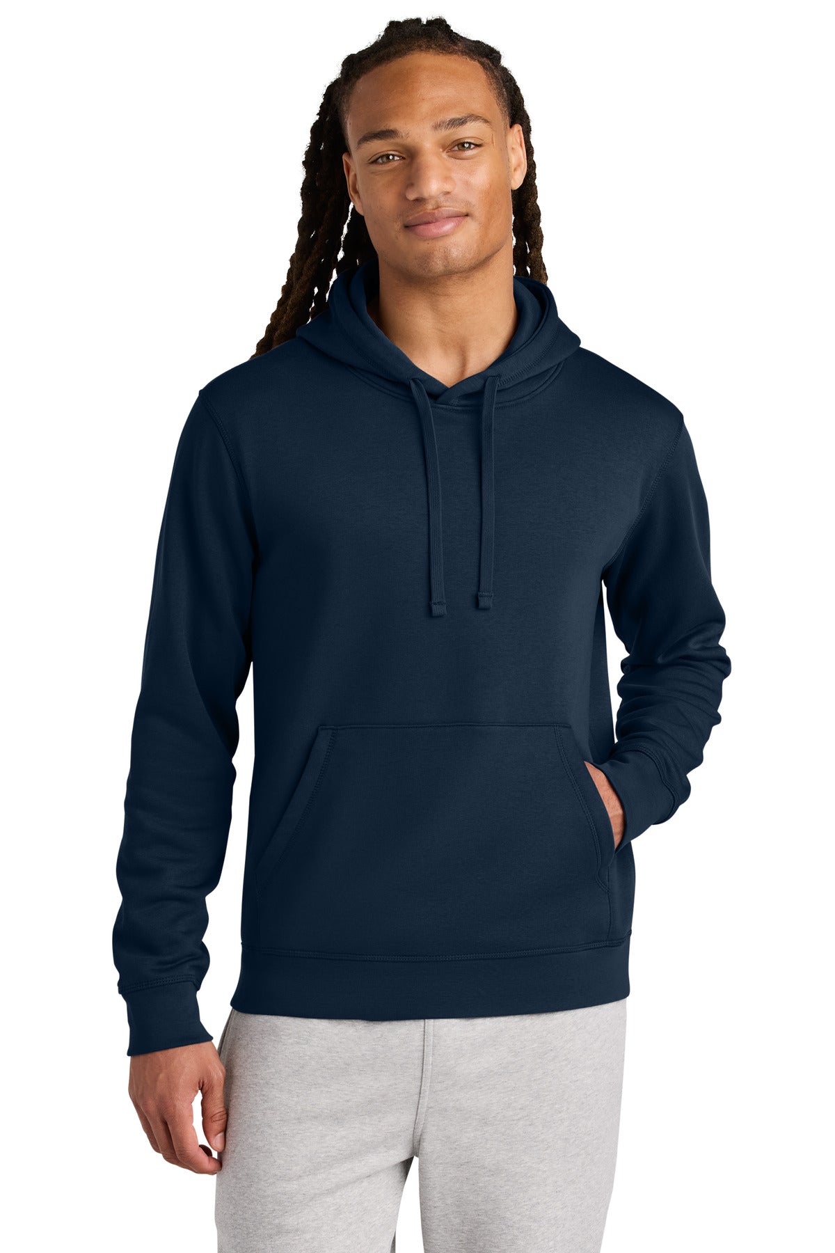 Custom logo Stanley/Stella® Unisex Drummer 2.0 Hooded Sweatshirt SXU009 in French Navy