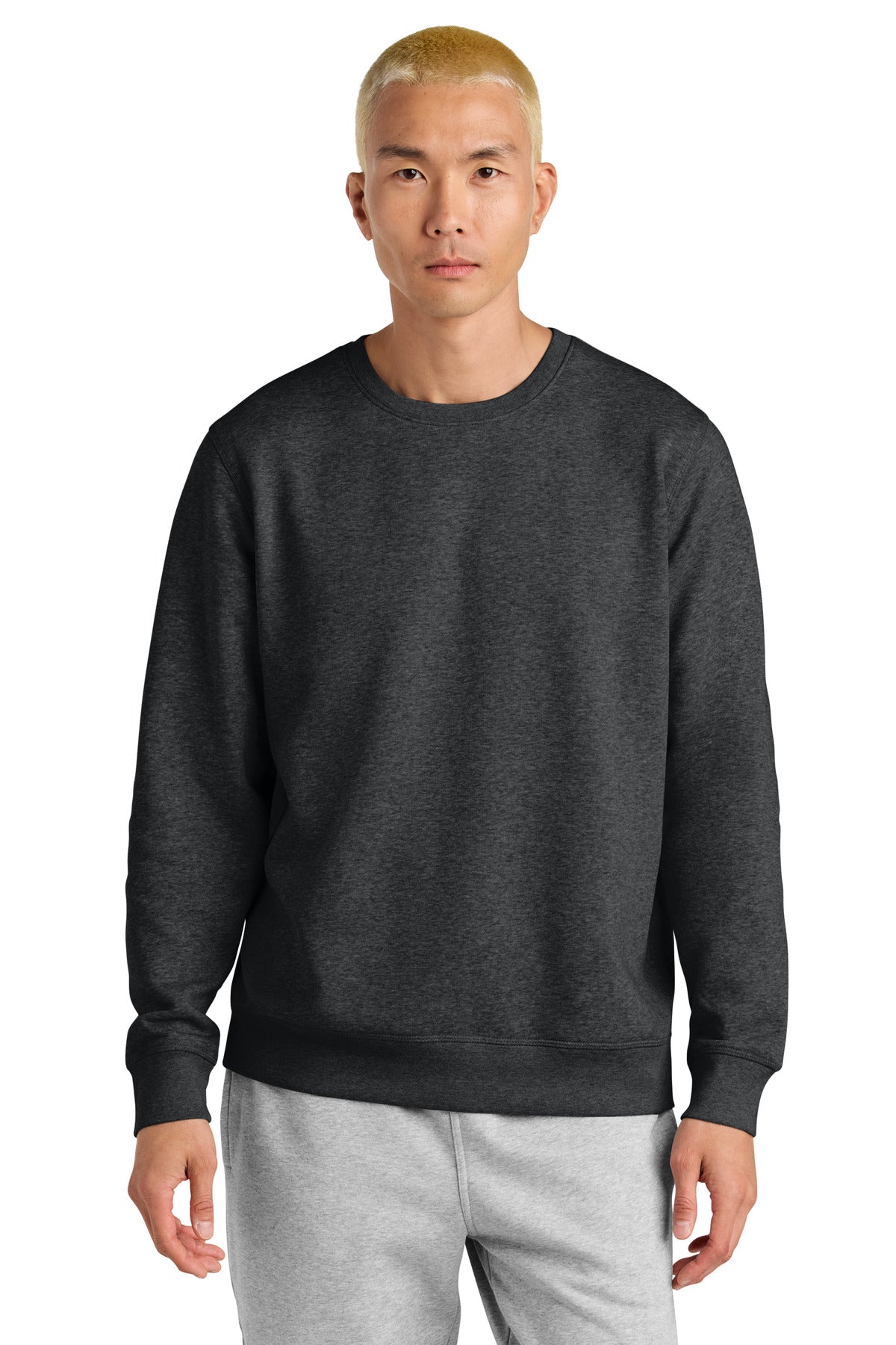 Custom logo Stanley/Stella® Unisex Roller Crewneck Sweatshirt SXU010 in Dark Heather Grey