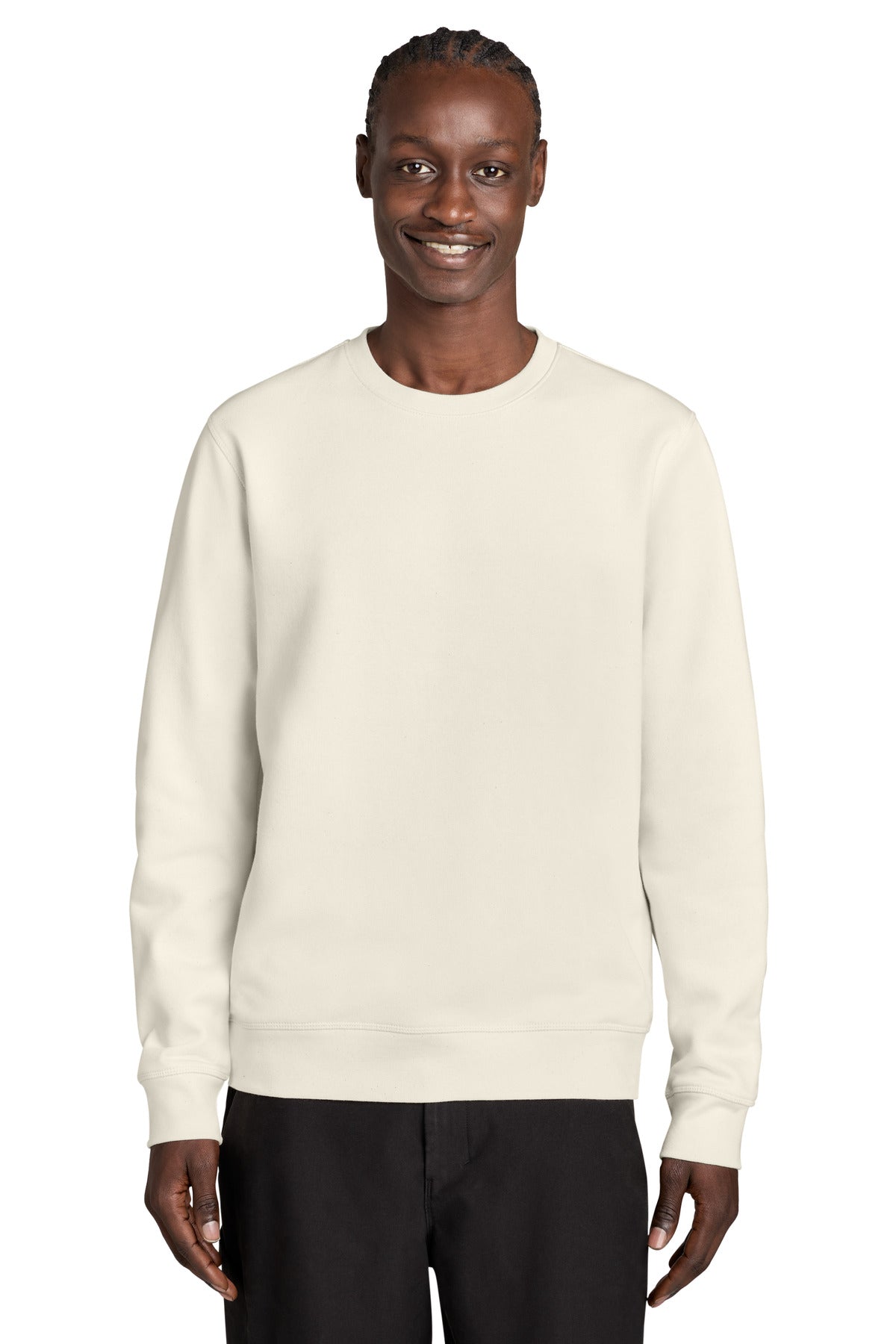 Custom logo Stanley/Stella® Unisex Roller Crewneck Sweatshirt SXU010 in Natural Raw