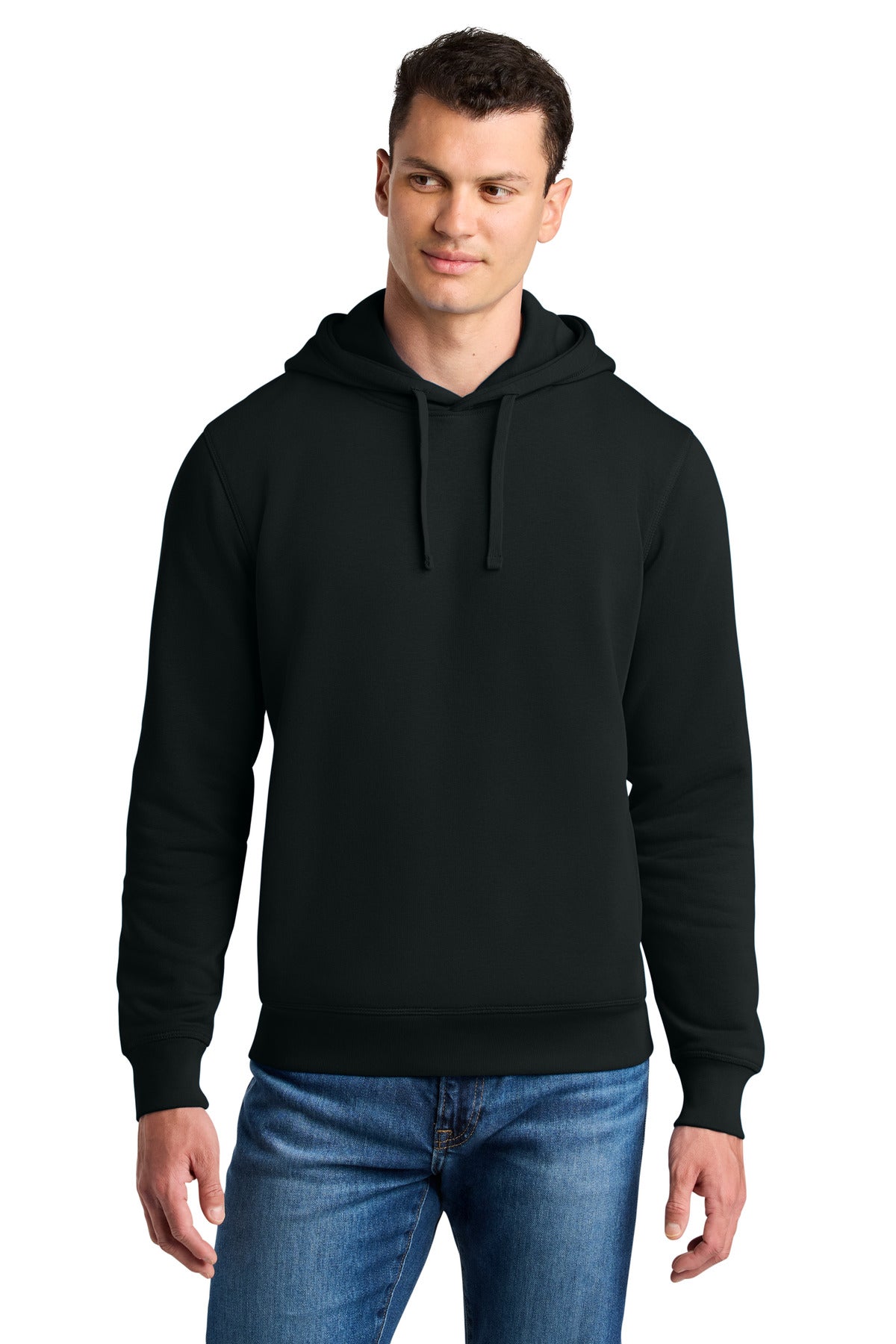 Custom logo Stanley/Stella® Unisex Sounder Hooded Sweatshirt SXU012 in Black
