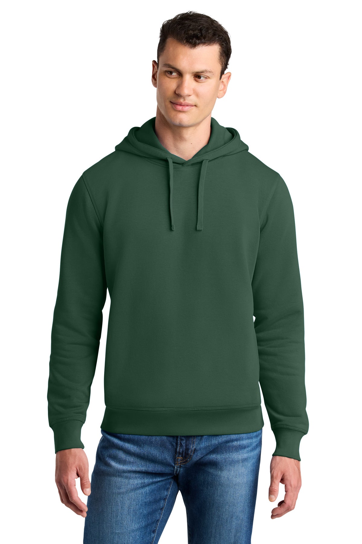 Custom logo Stanley/Stella® Unisex Sounder Hooded Sweatshirt SXU012 in Bottle Green